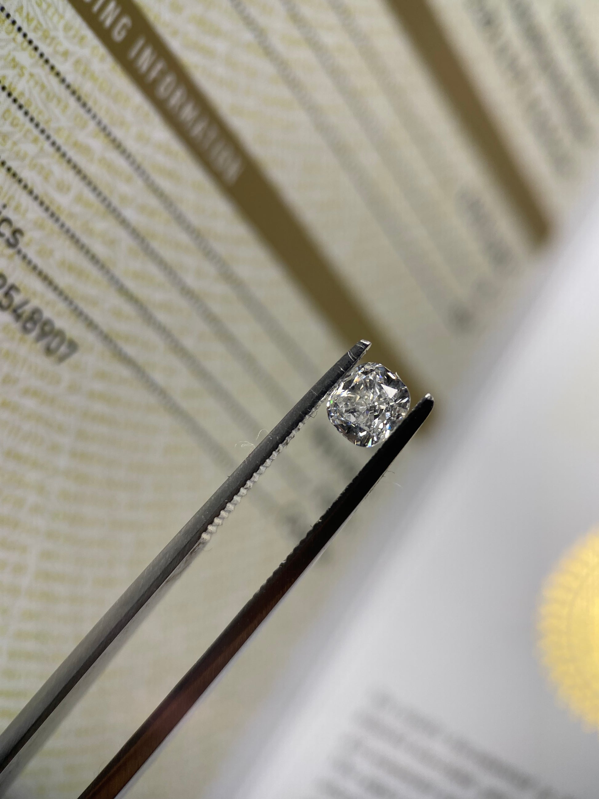 Cushion 0.70ct Diamante GIA