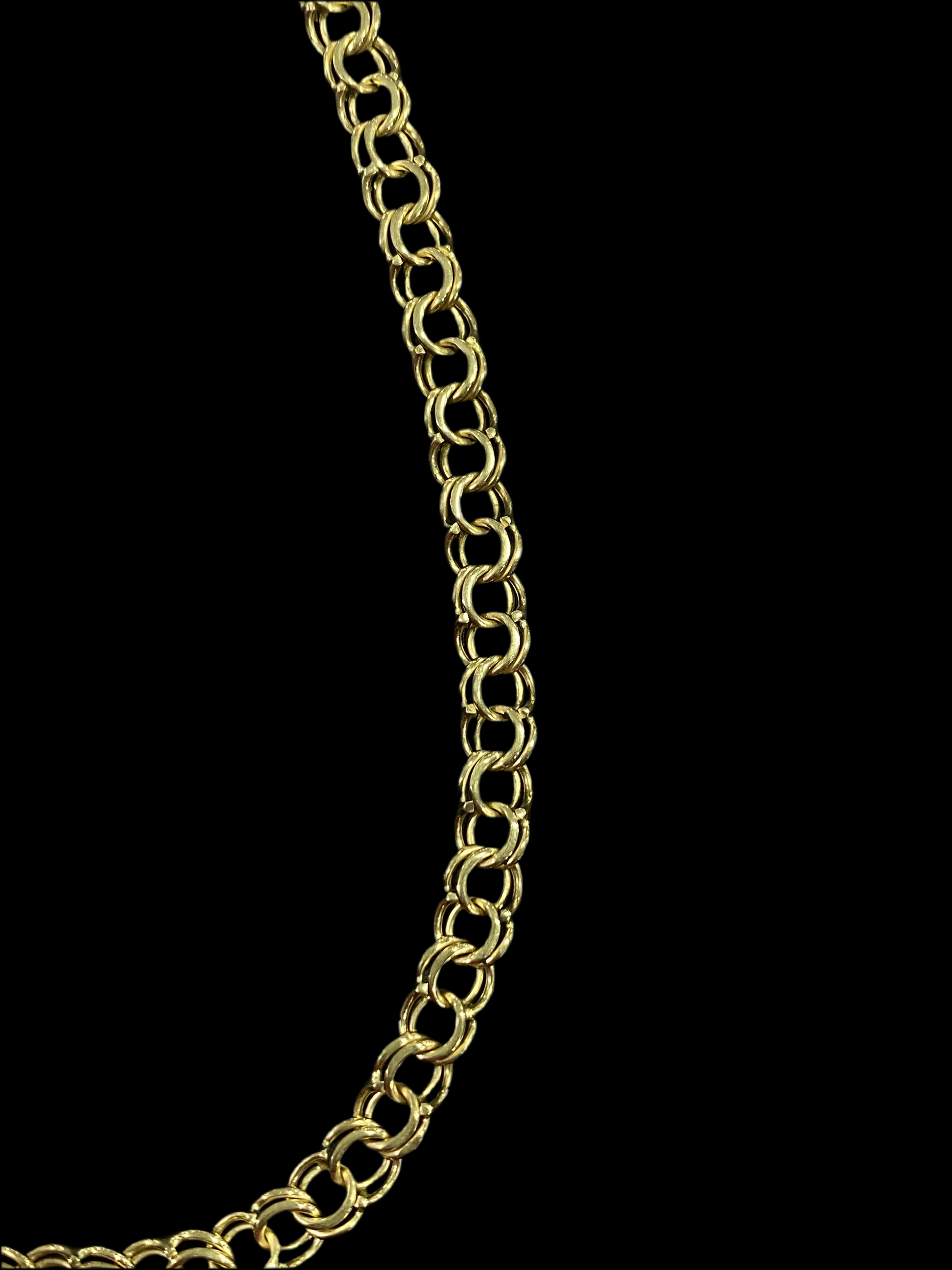 Cadena de Oro 10k Amarillo Tejido Chino