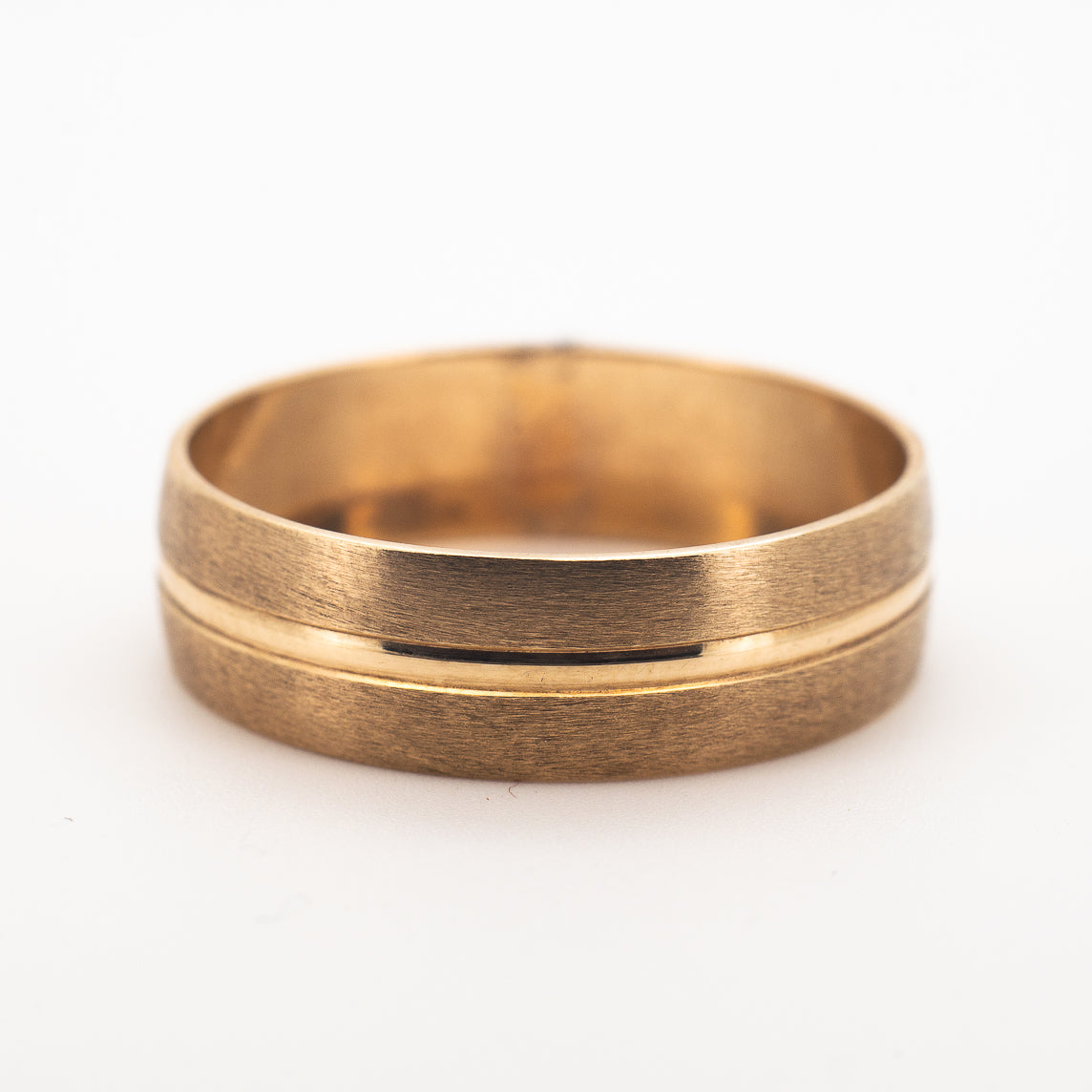 Argollas Texturizadas Oro 10k Amarillas