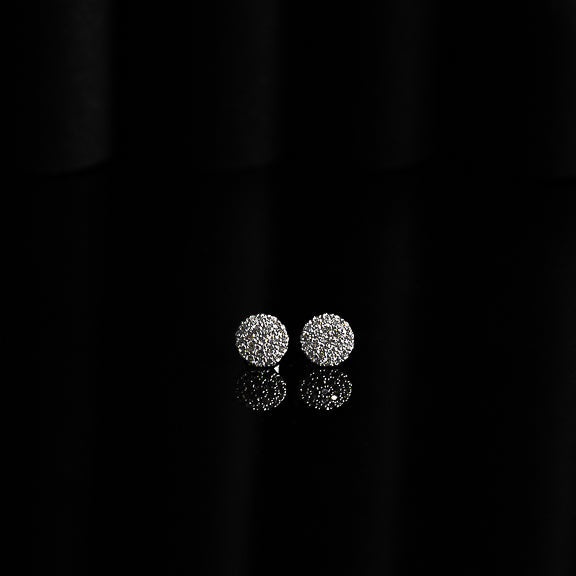 Broquel 0.22ct Oro 14k Blanco