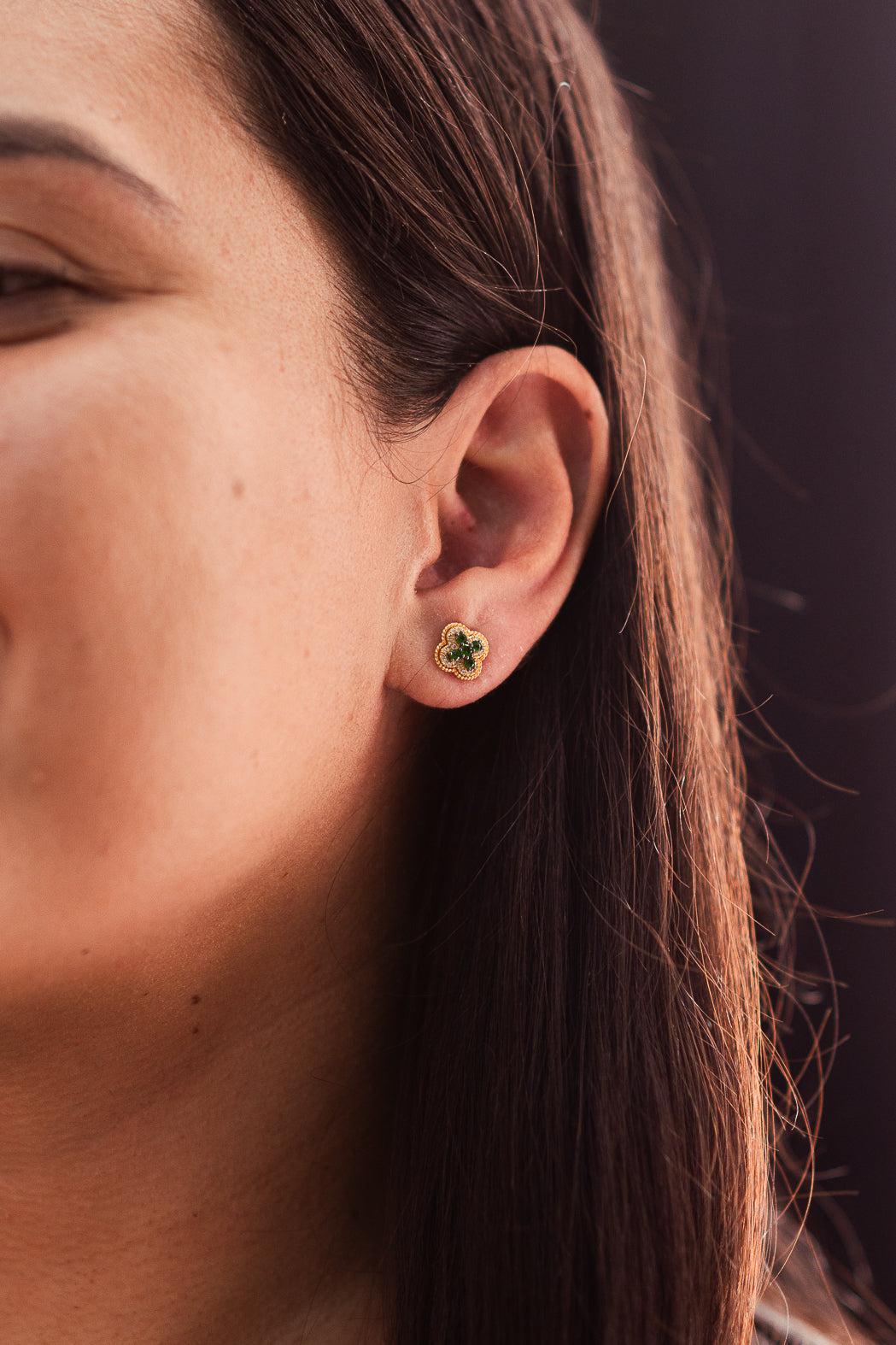 Broquel 0.60ct Oro 14k Amarillo