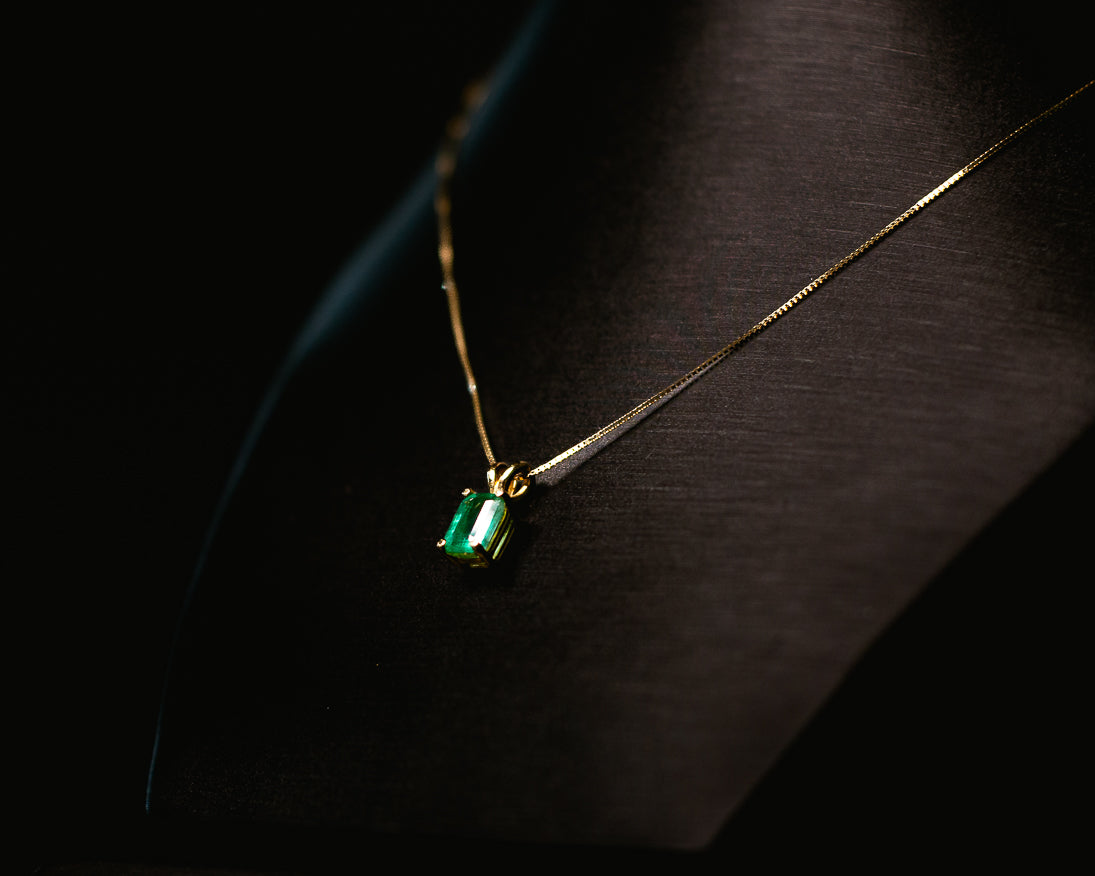 Dije de Diamante 0.96ct Oro 14k Amarillo