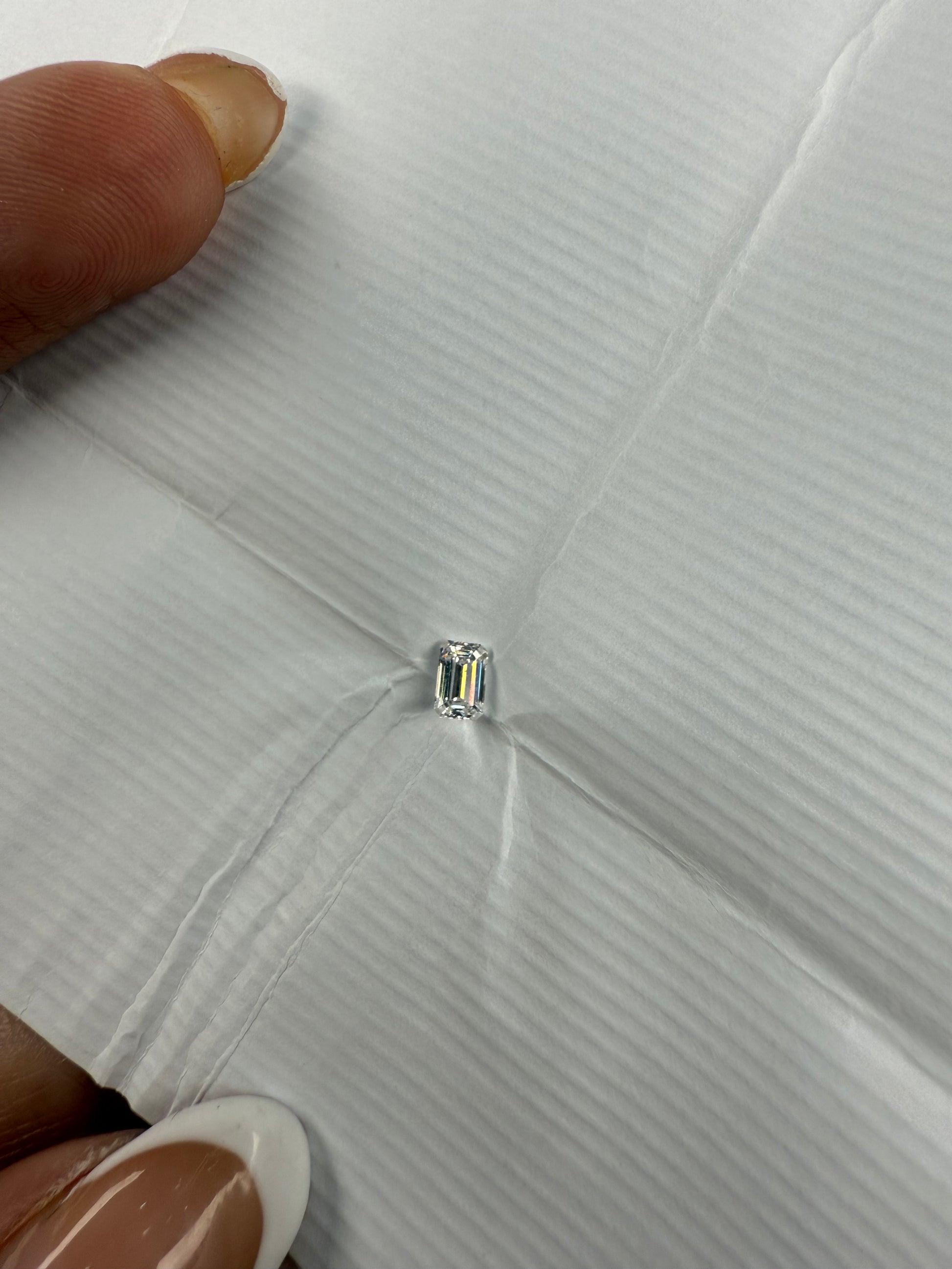 Esmeralda 0.30ct Diamante GIA