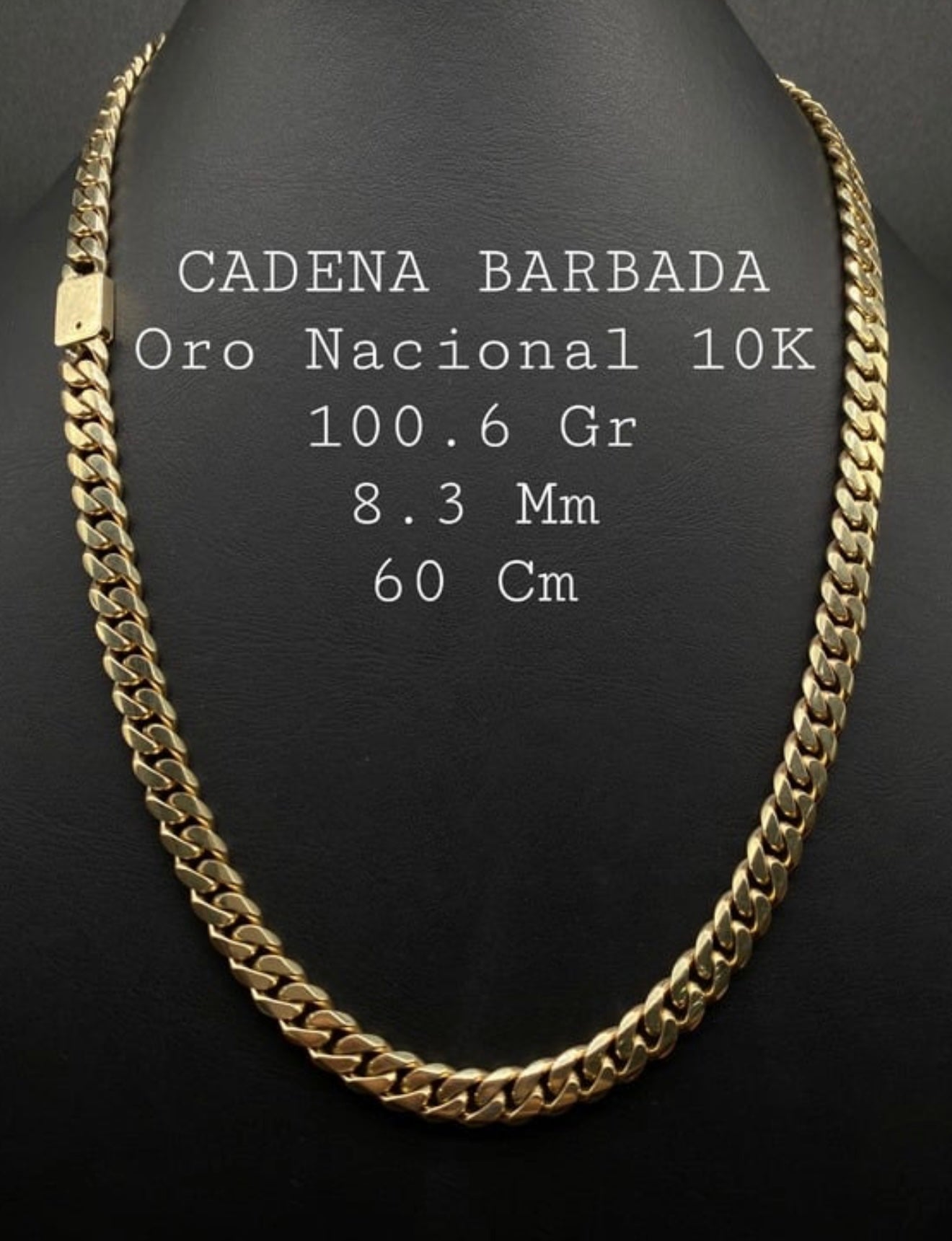 Cadena de Oro 10k Amarillo 100 grms