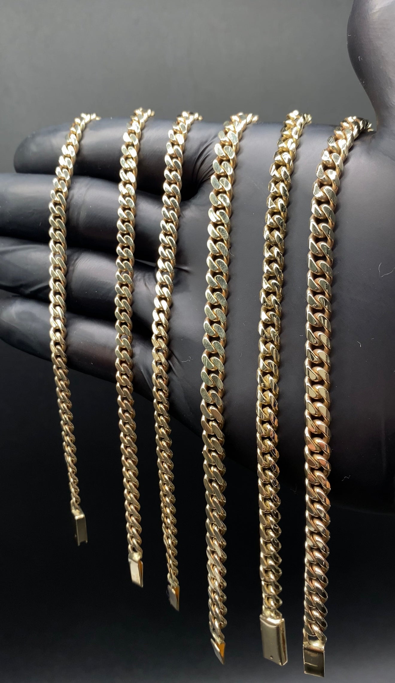 Esclava Delgada de Oro 10k Amarillo 50 grms