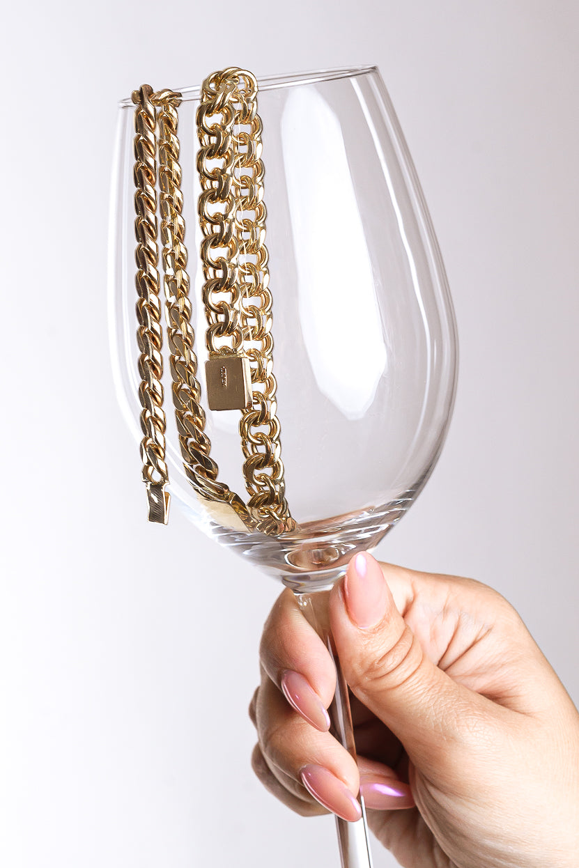 Esclava de Oro 10k Amarillo 30 grms