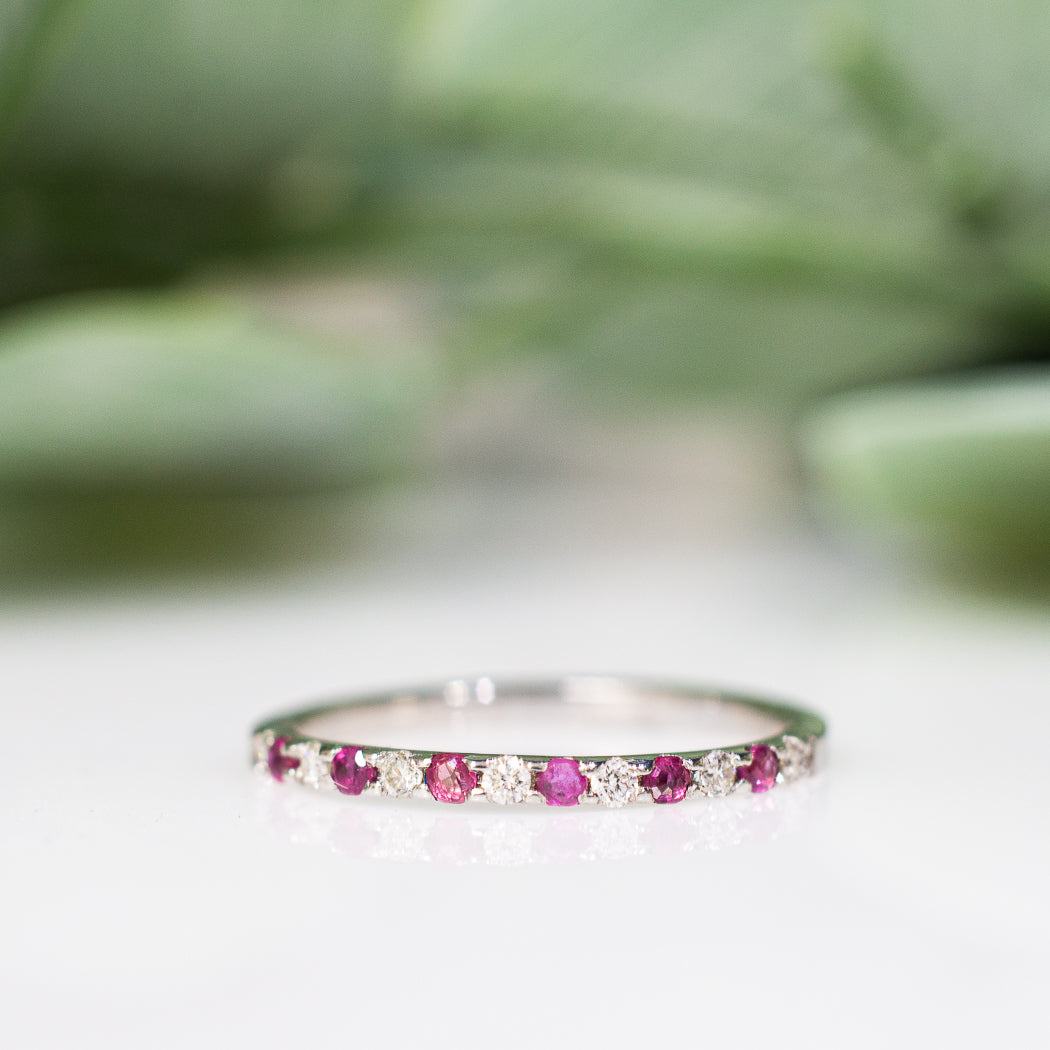 Churumbela 0.25ct Oro 14k Blanco