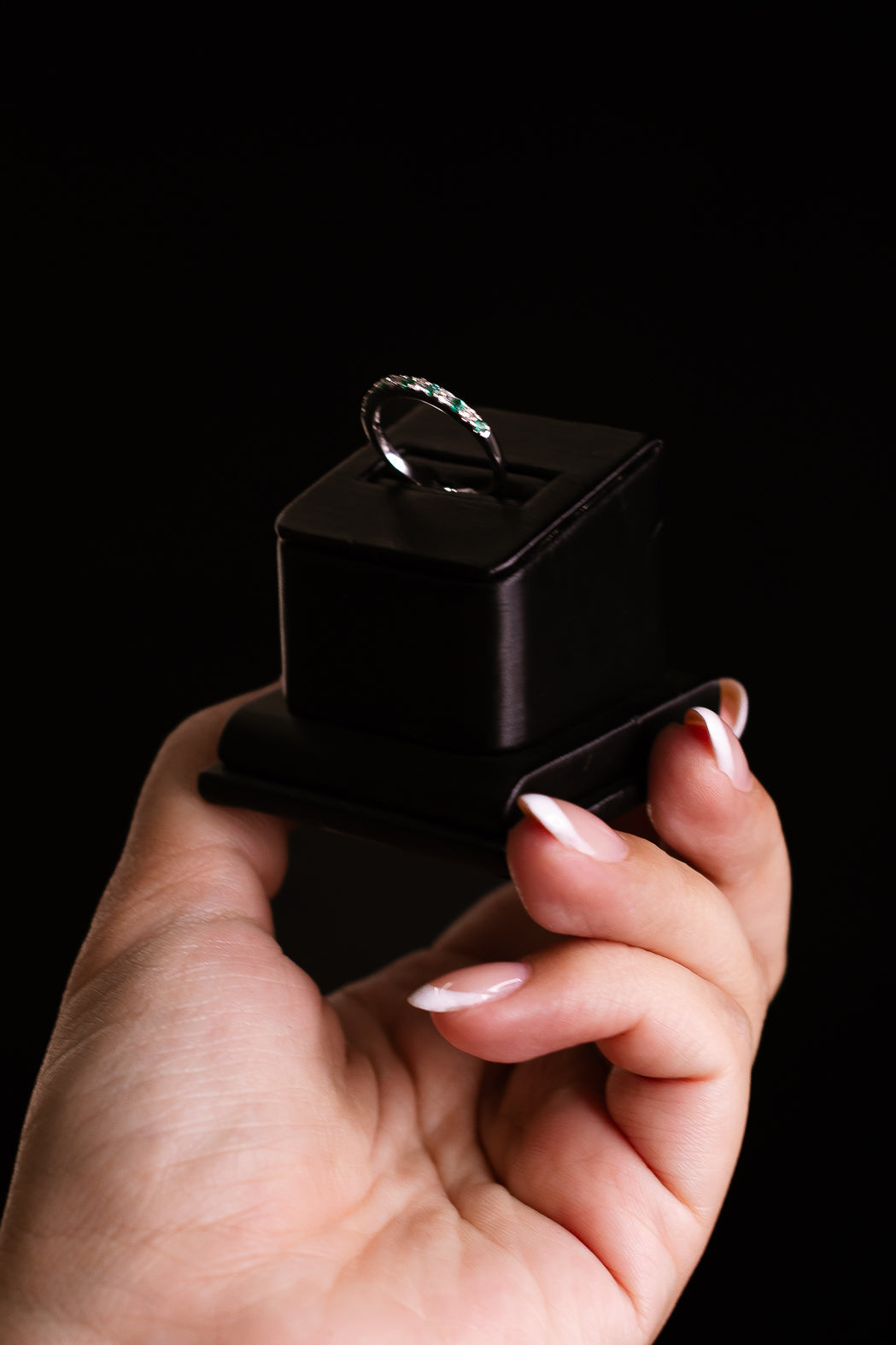 Churumbela 0.22ct Oro 14k Blanco