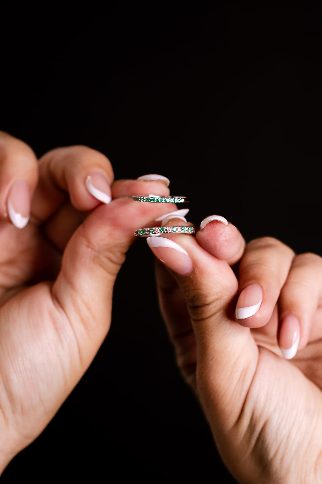 Churumbela 0.22ct Oro 14k Blanco