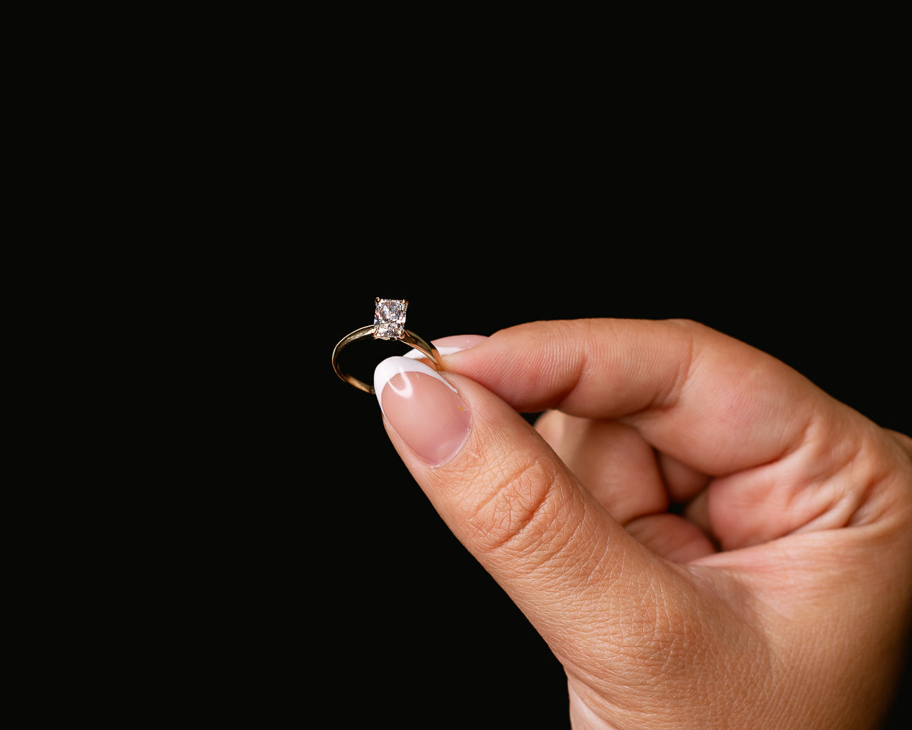 Anillo Compromiso Diamante 1.01ct Oro 14k Amarillo