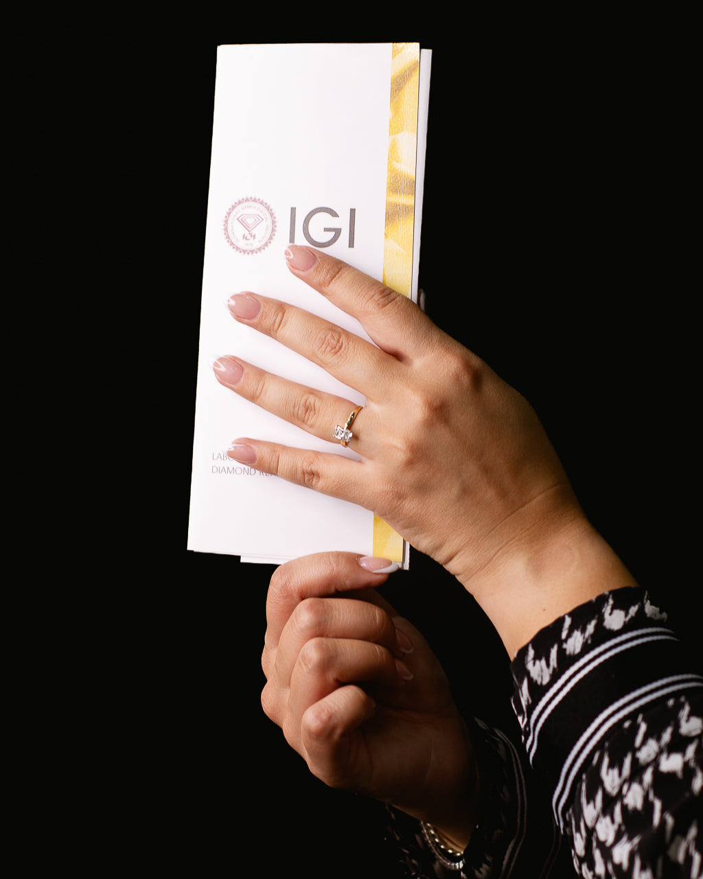 Anillo Compromiso Diamante 1.01ct Oro 14k Amarillo