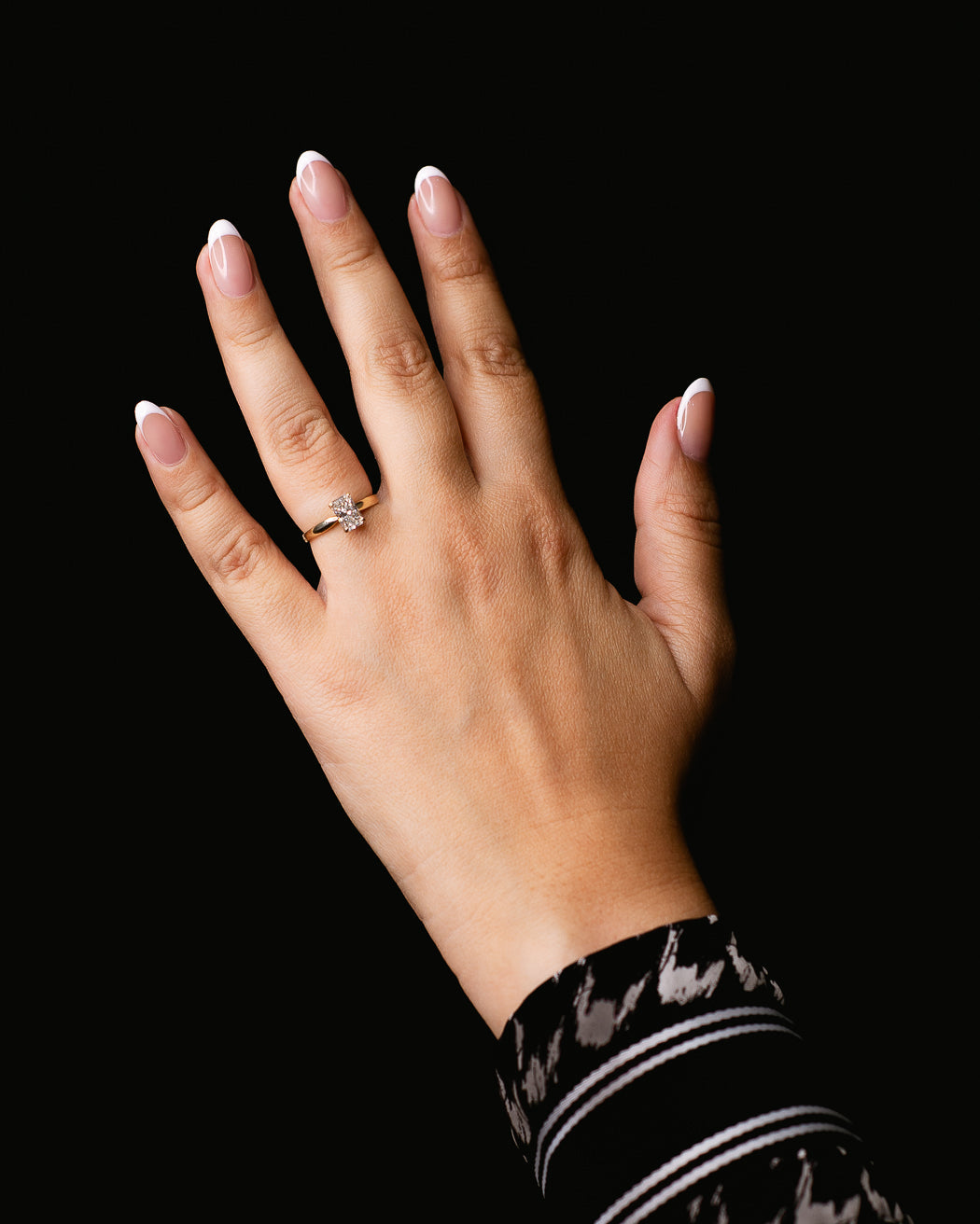 Anillo Compromiso Diamante 1.01ct Oro 14k Amarillo