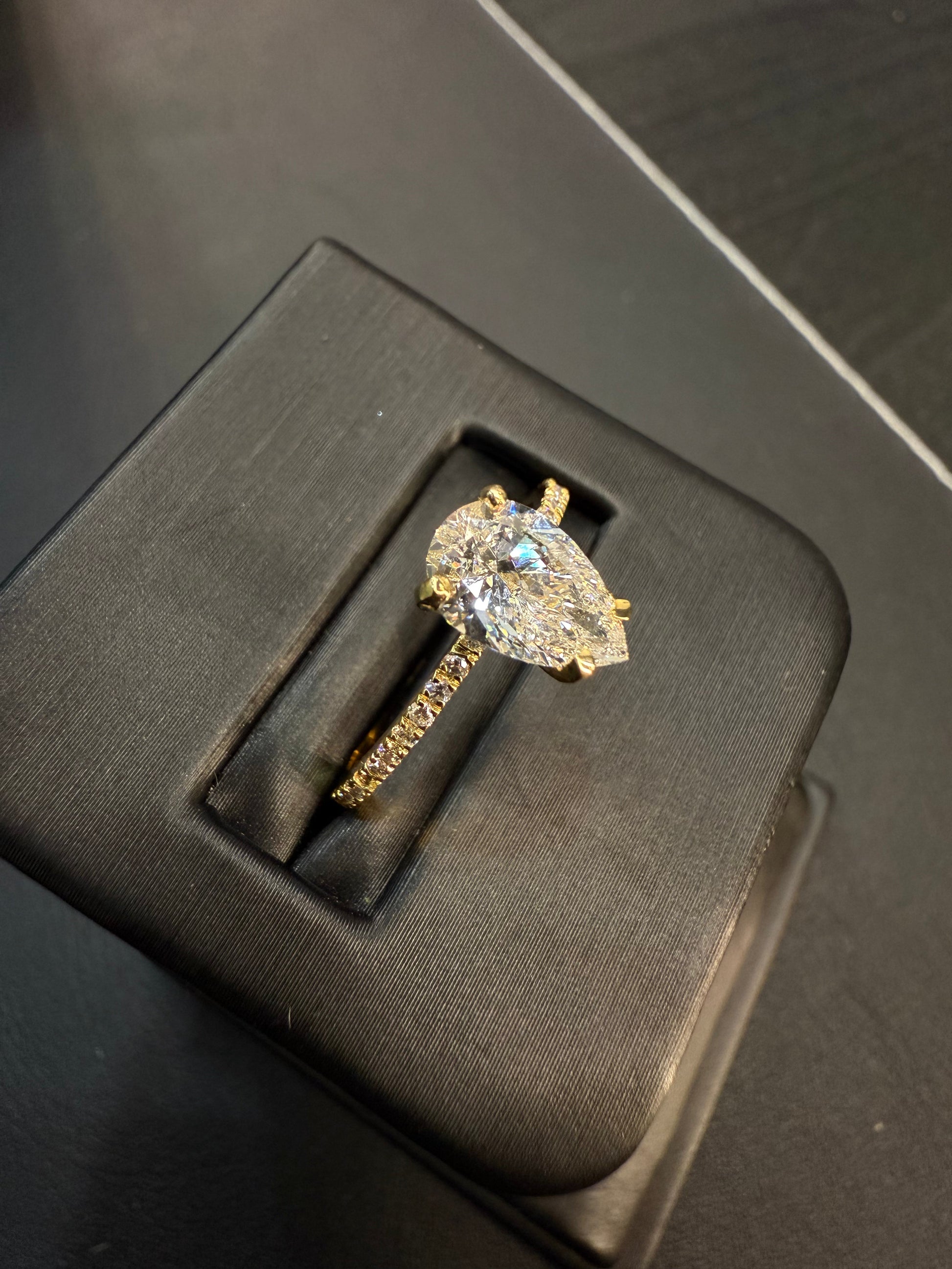 Anillo Compromiso Diamante 1.03ct Oro 14k Amarillo