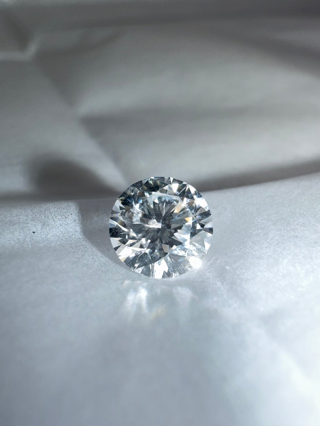 Redondo 0.55ct Diamante GIA