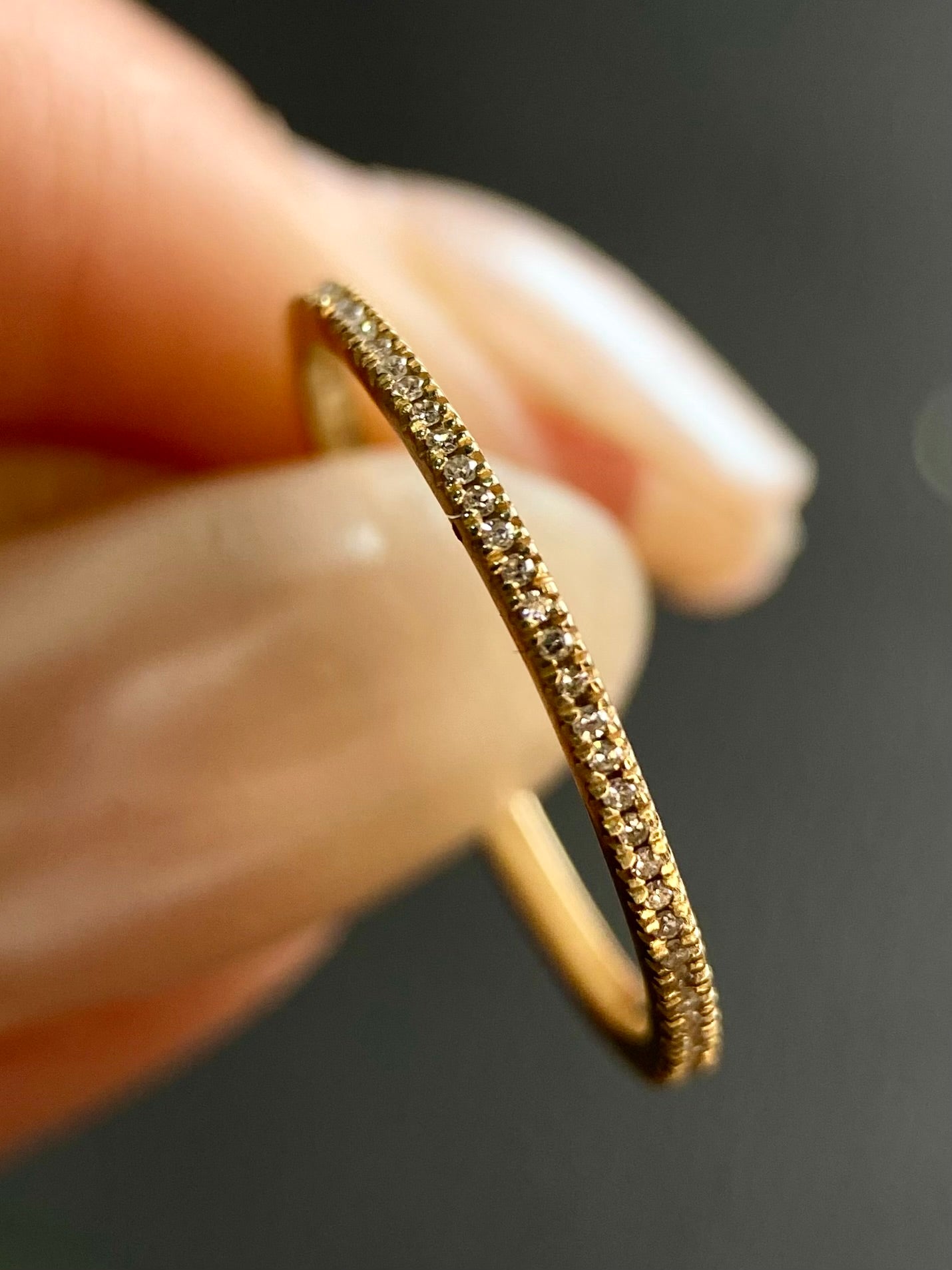 Churumbela Infinita 0.15ct Oro 14k Amarillo.            OF2356