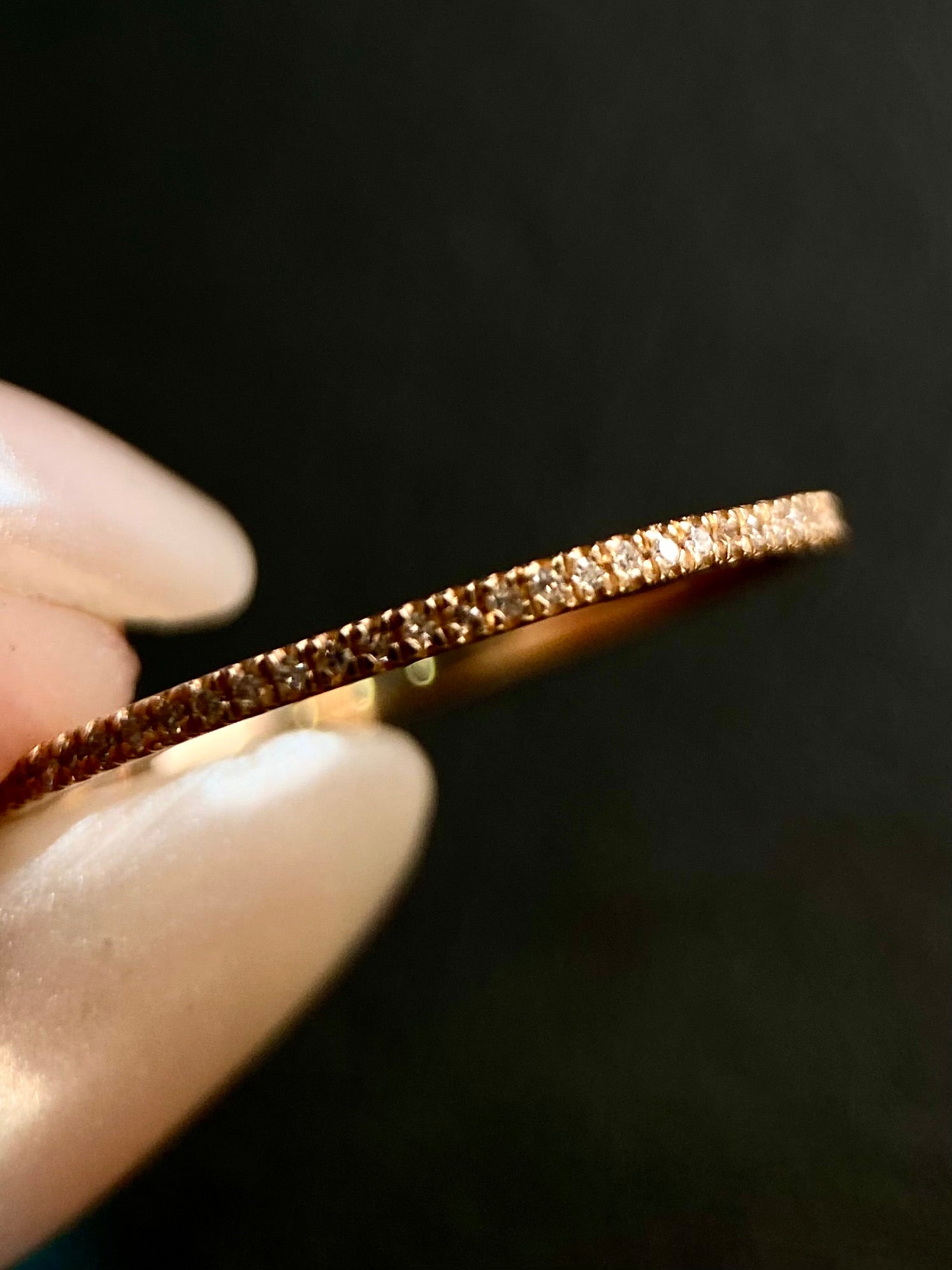 Churumbela Infinita 0.15ct Oro 14k Rosa.            OF2357