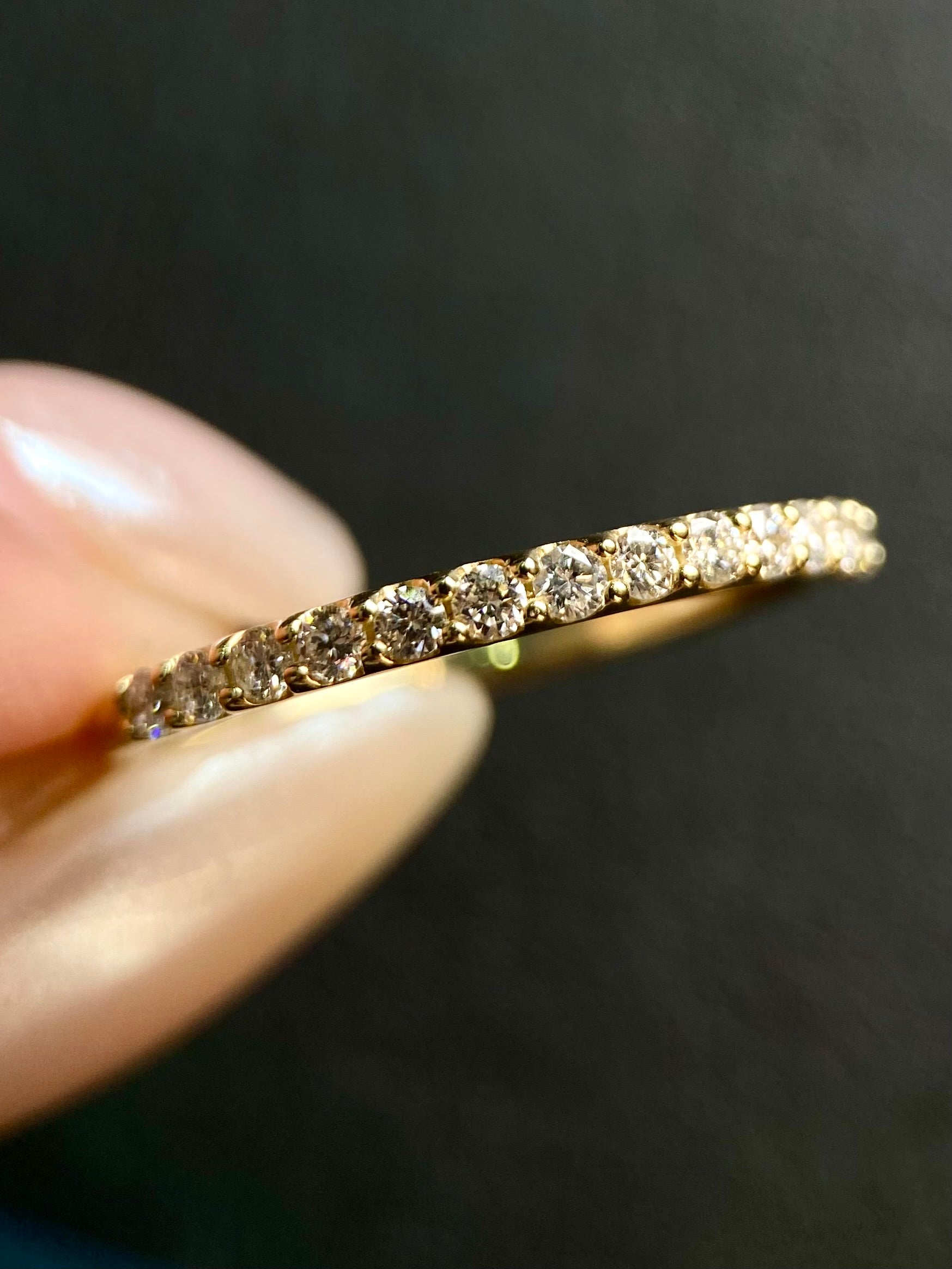 Churumbela Redonda 0.30ct Oro 14k Amarillo.            OF2347