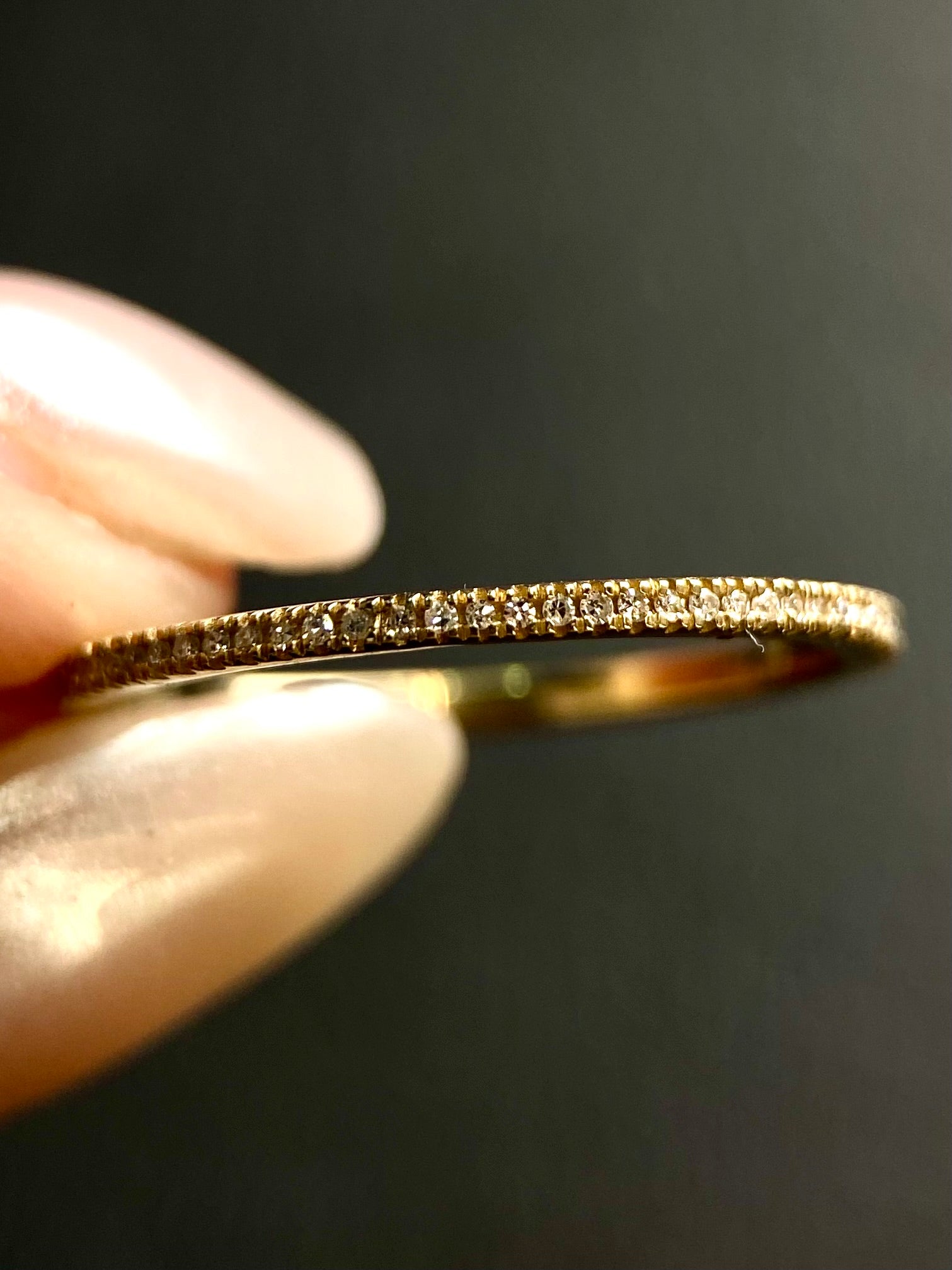 Churumbela Infinita 0.15ct Oro 14k Amarillo.            OF2356