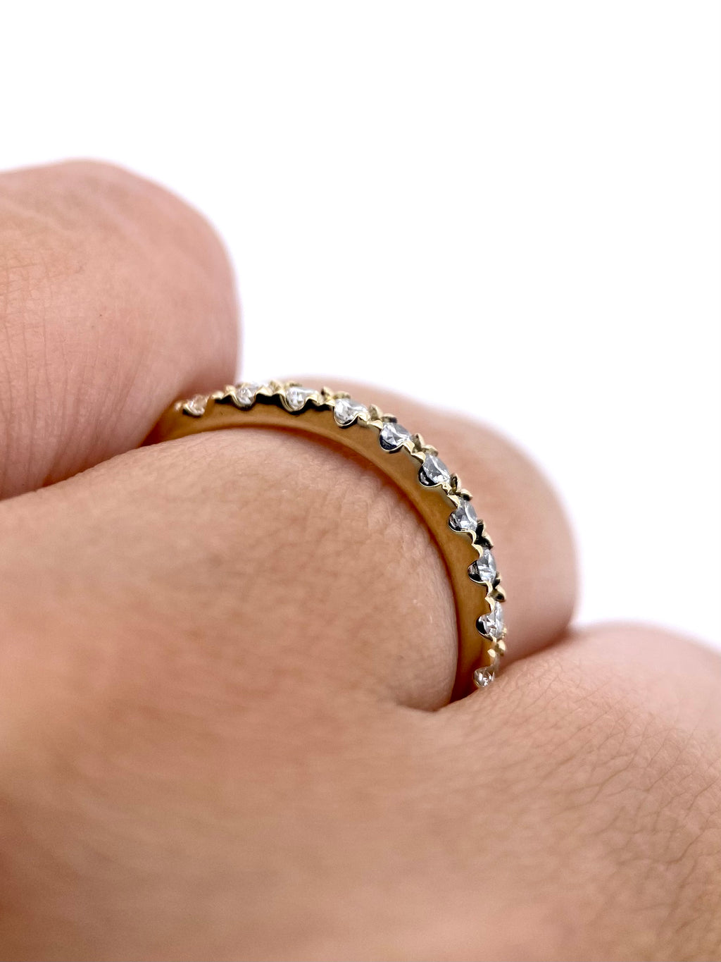 Churumbela Diamantes 0.30ct Oro 14k Amarillo.            OF2381