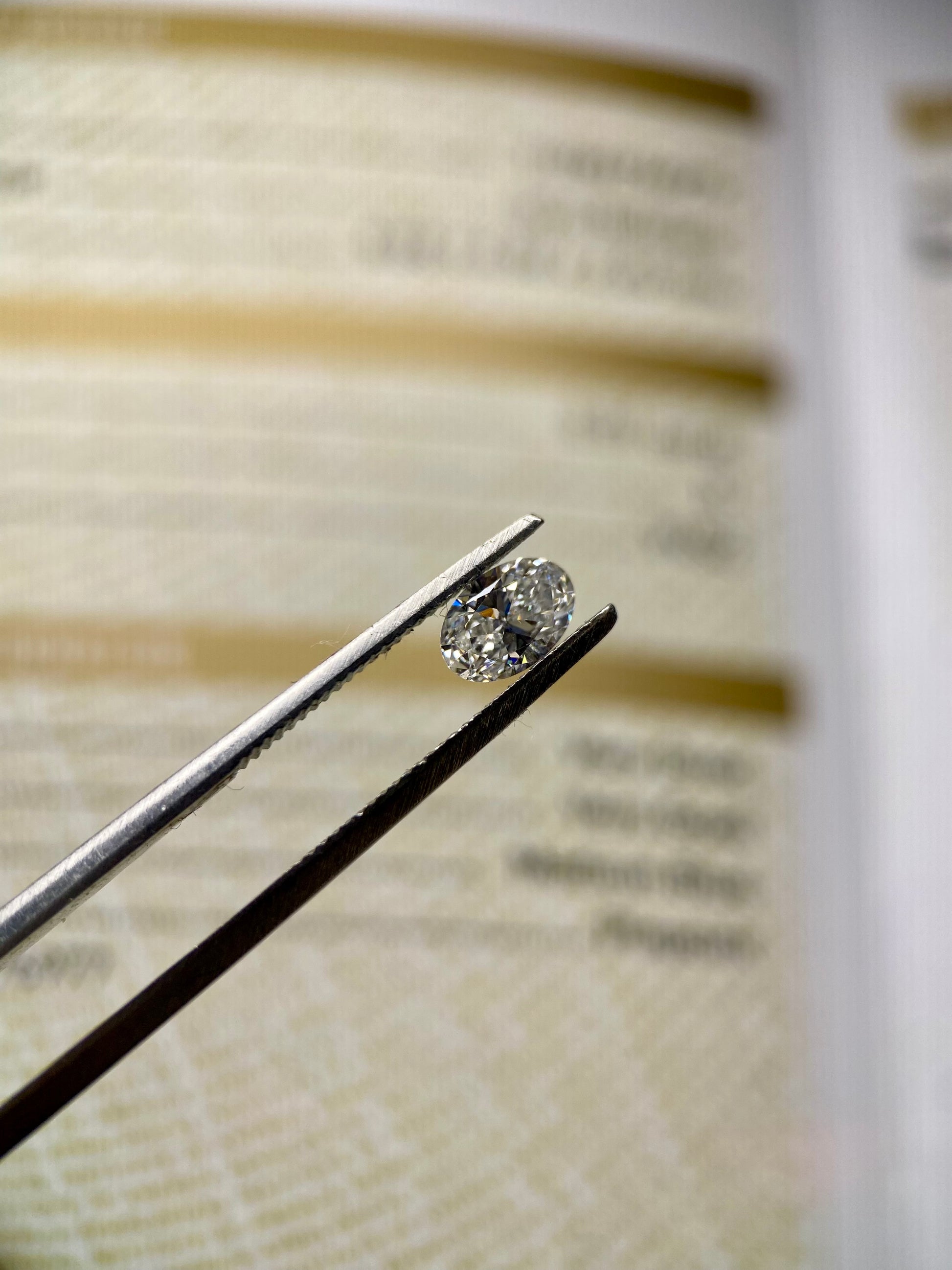 Oval 0.51ct Diamante GIA