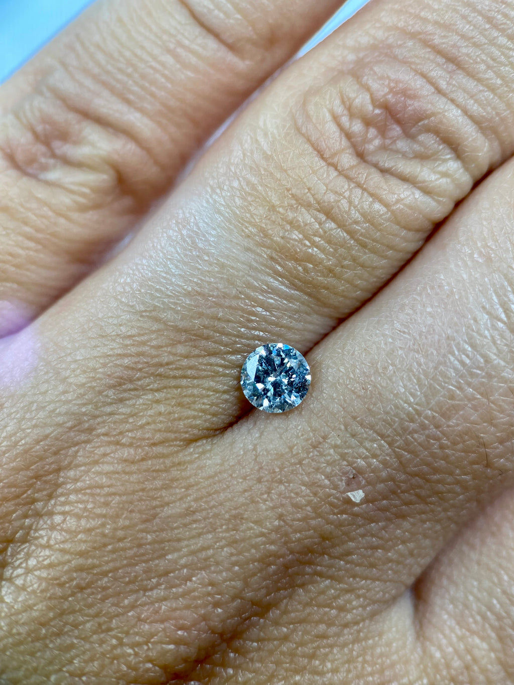 Redondo 0.52ct Diamante GIA