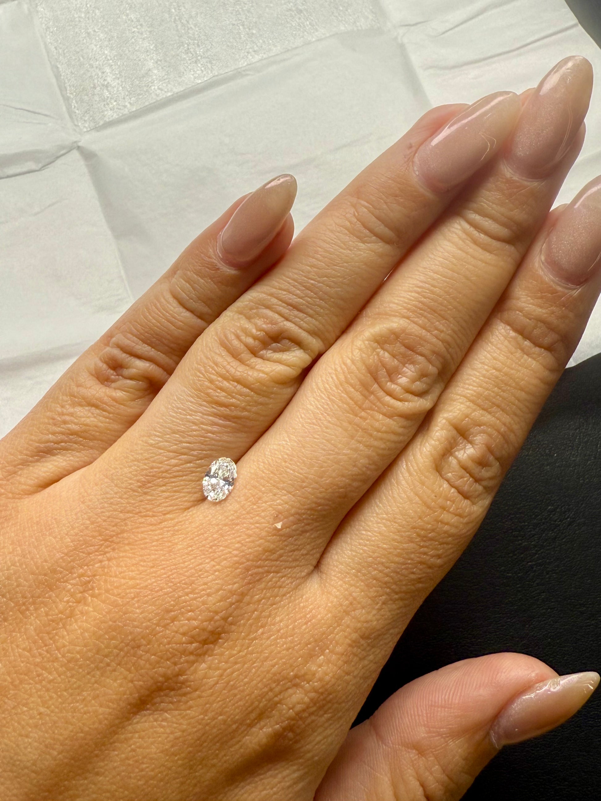 Oval 0.51ct Diamante GIA