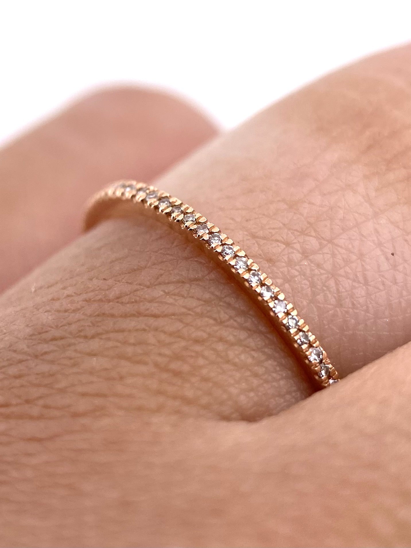Churumbela Infinita 0.15ct Oro 14k Rosa.            OF2357