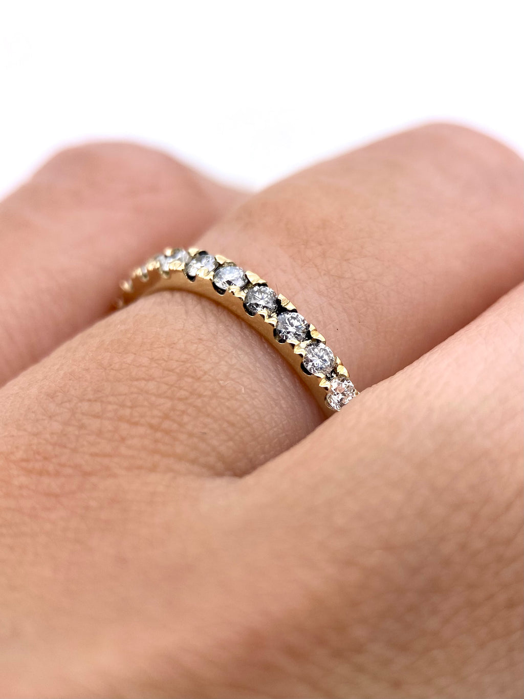 Churumbela Diamantes 0.30ct Oro 14k Amarillo.            OF2381