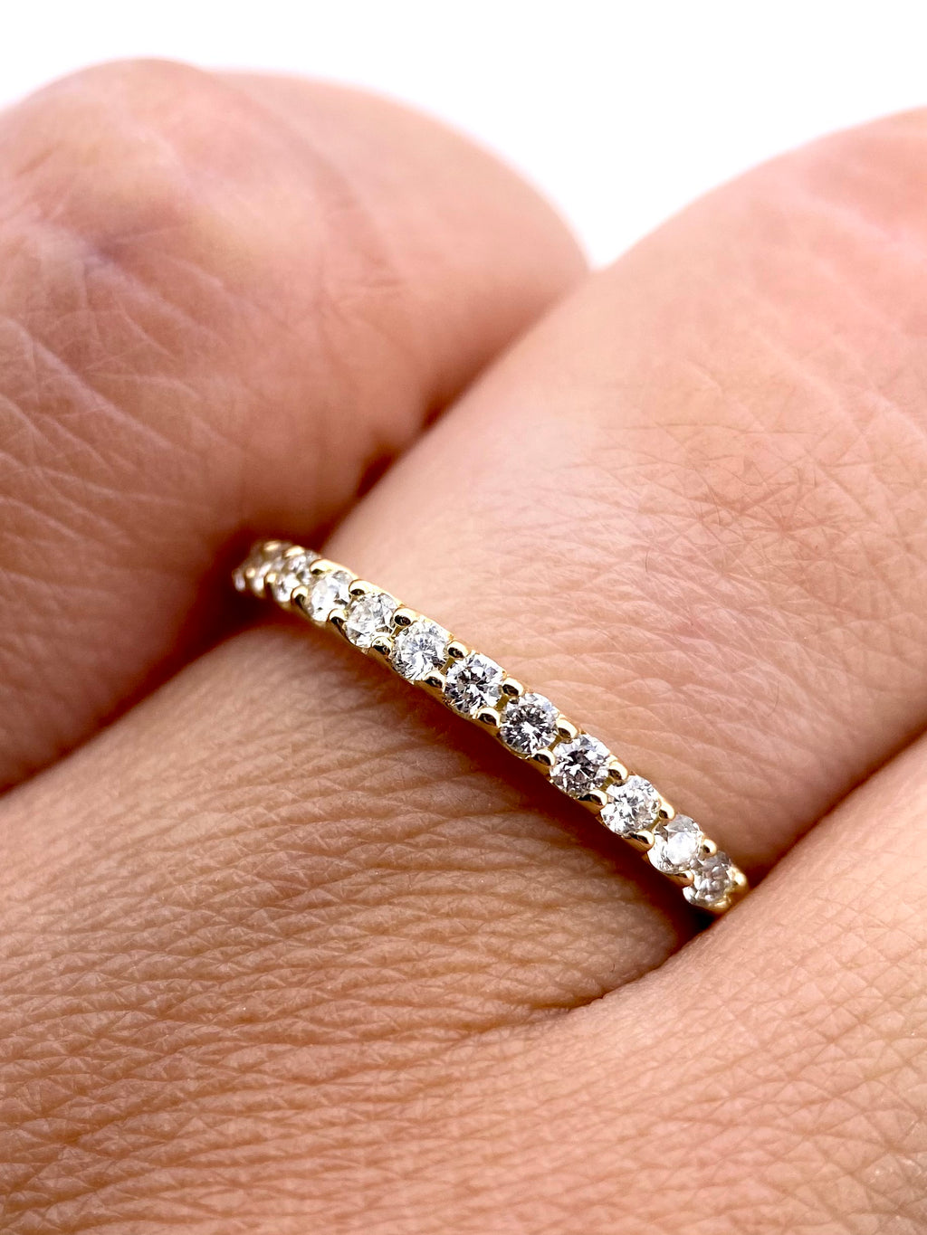 Churumbela Redonda 0.30ct Oro 14k Amarillo.            OF2347