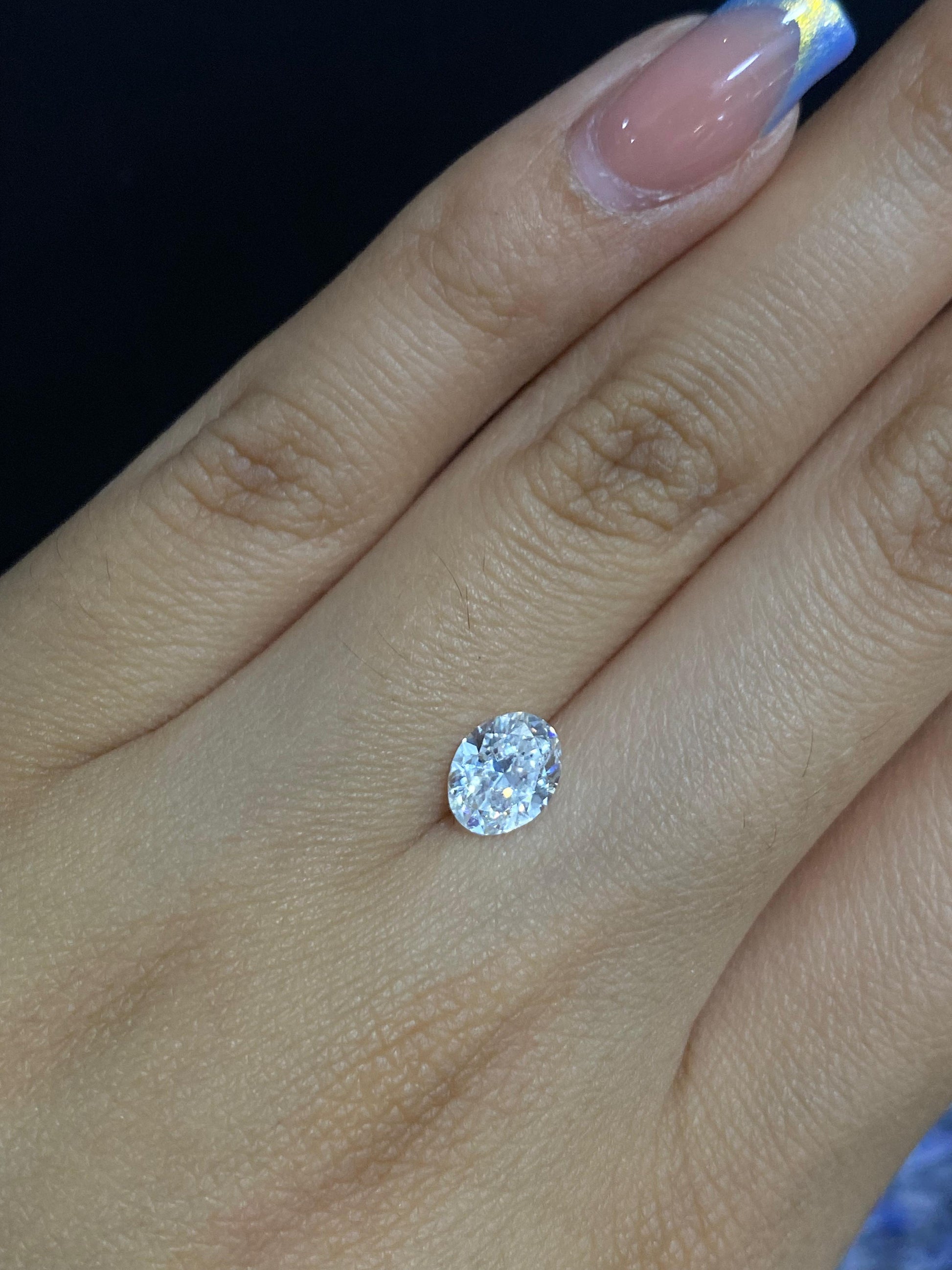 Oval 1.01ct Diamante GIA