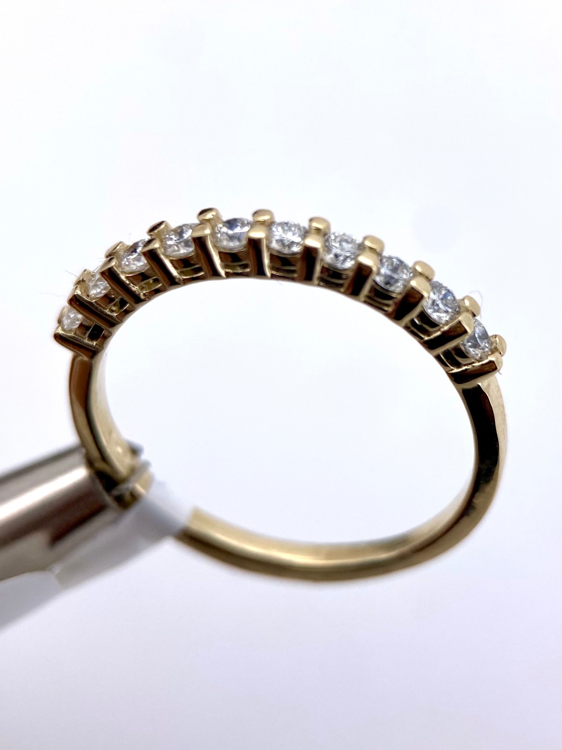 Churumbela Diamantes 0.33ct Oro 14k Amarillo.            OF2379