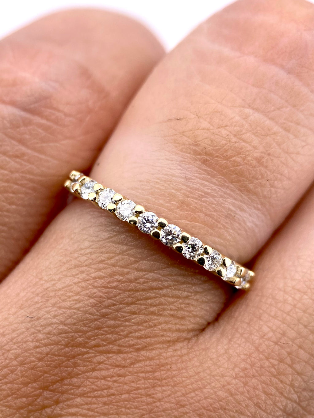 Churumbela Diamantes 0.33ct Oro 14k Amarillo.            OF2379