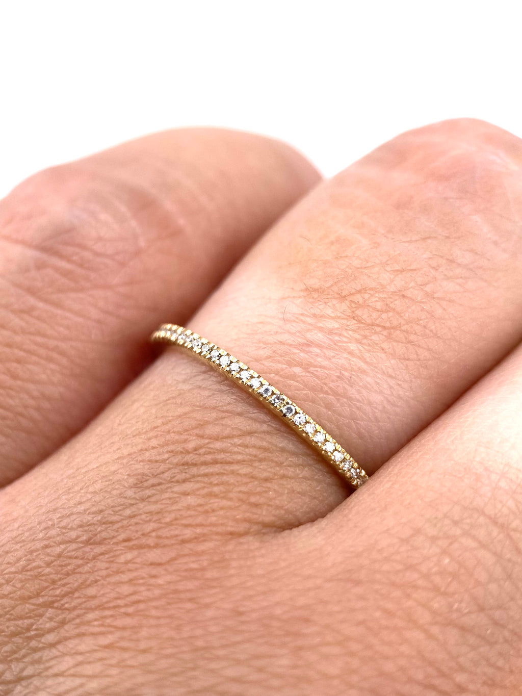 Churumbela Infinita 0.15ct Oro 14k Amarillo.            OF2356