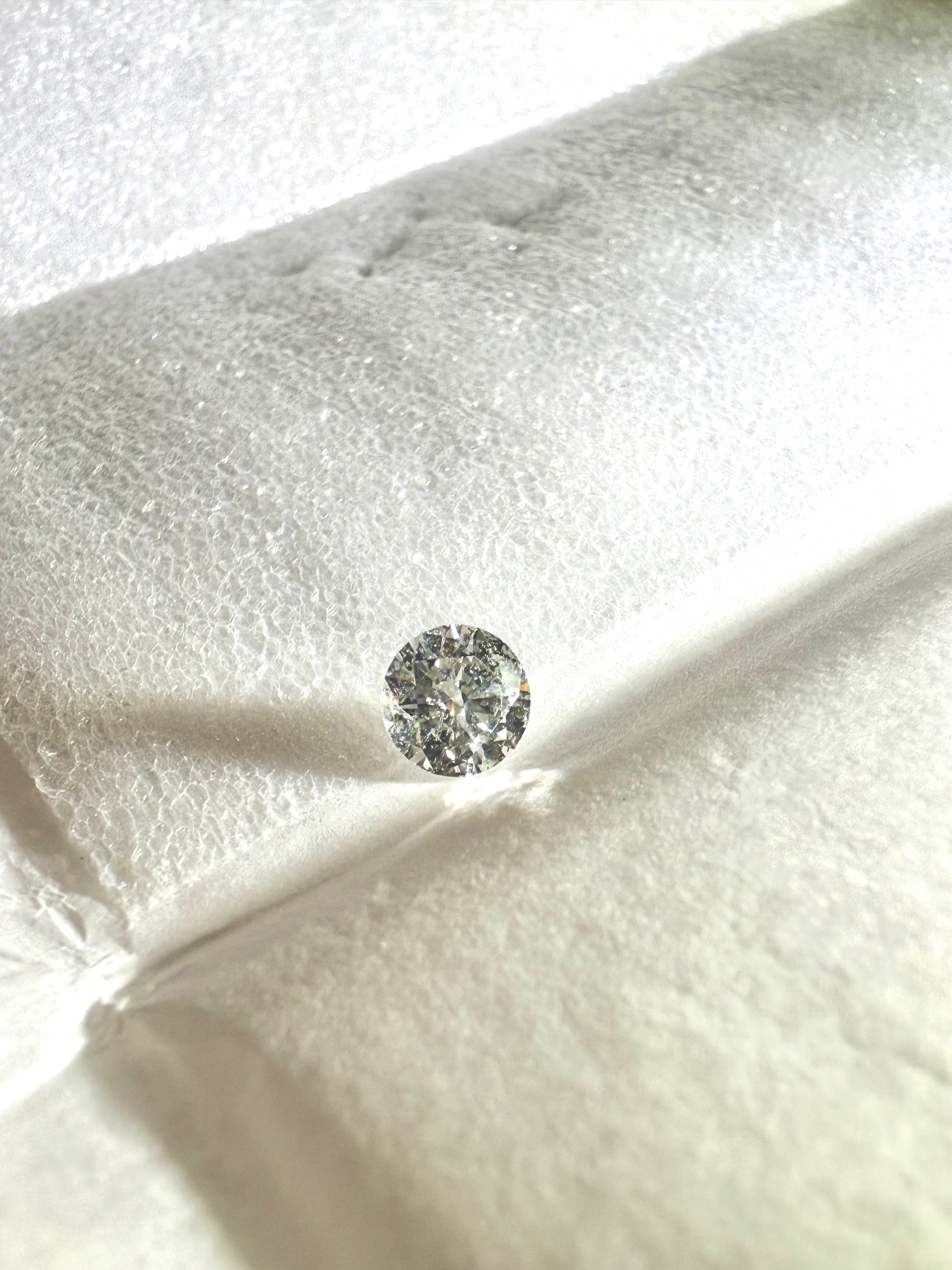 Redondo 0.52ct Diamante GIA