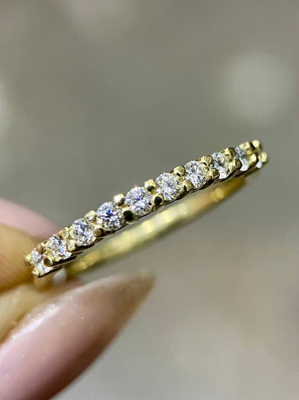 Churumbela Diamantes 0.33ct Oro 14k Amarillo.            OF2379