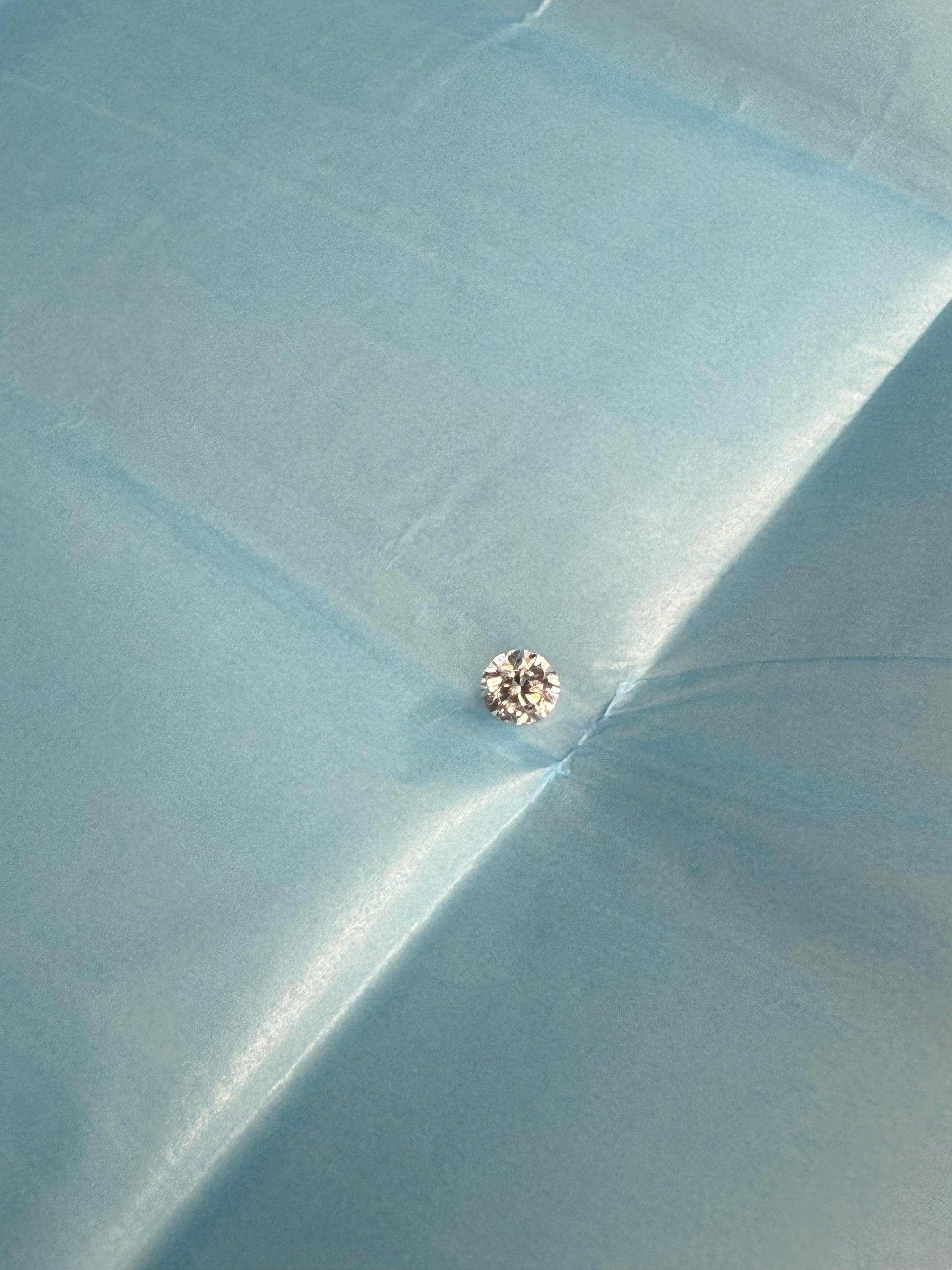 Redondo 0.40ct Diamante GIA