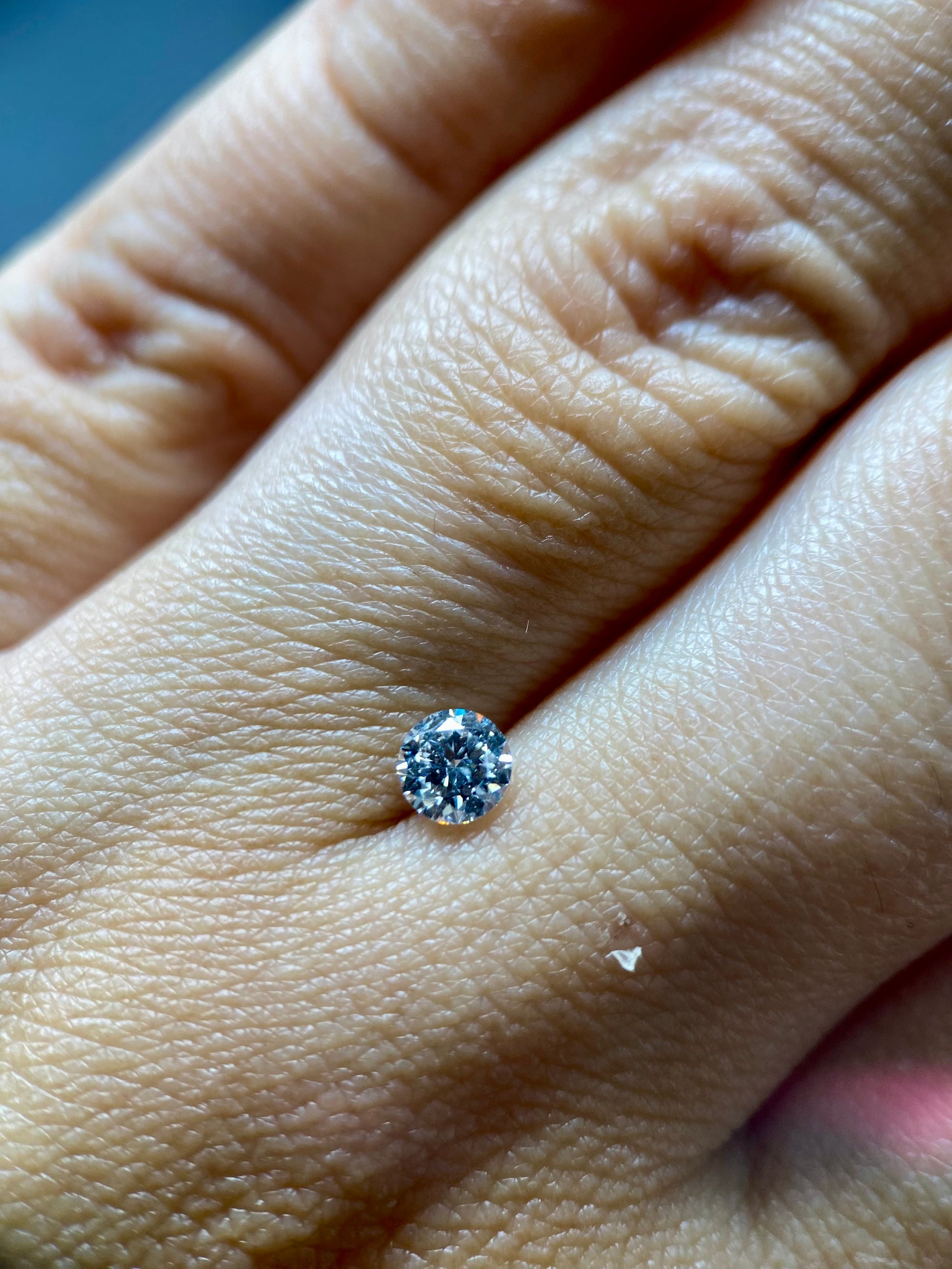 Redondo 0.40ct Diamante GIA