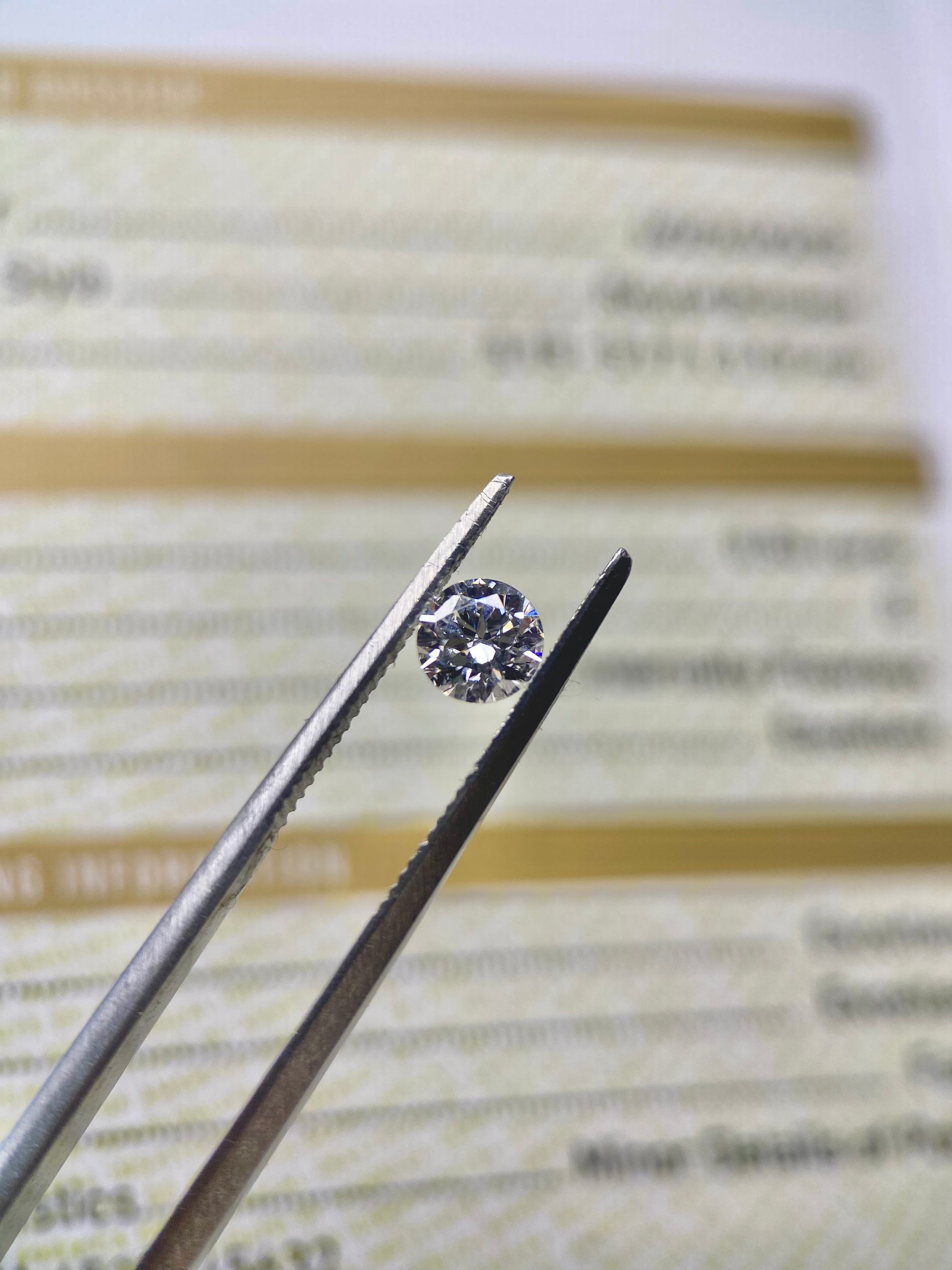 Redondo 0.50ct Diamante GIA