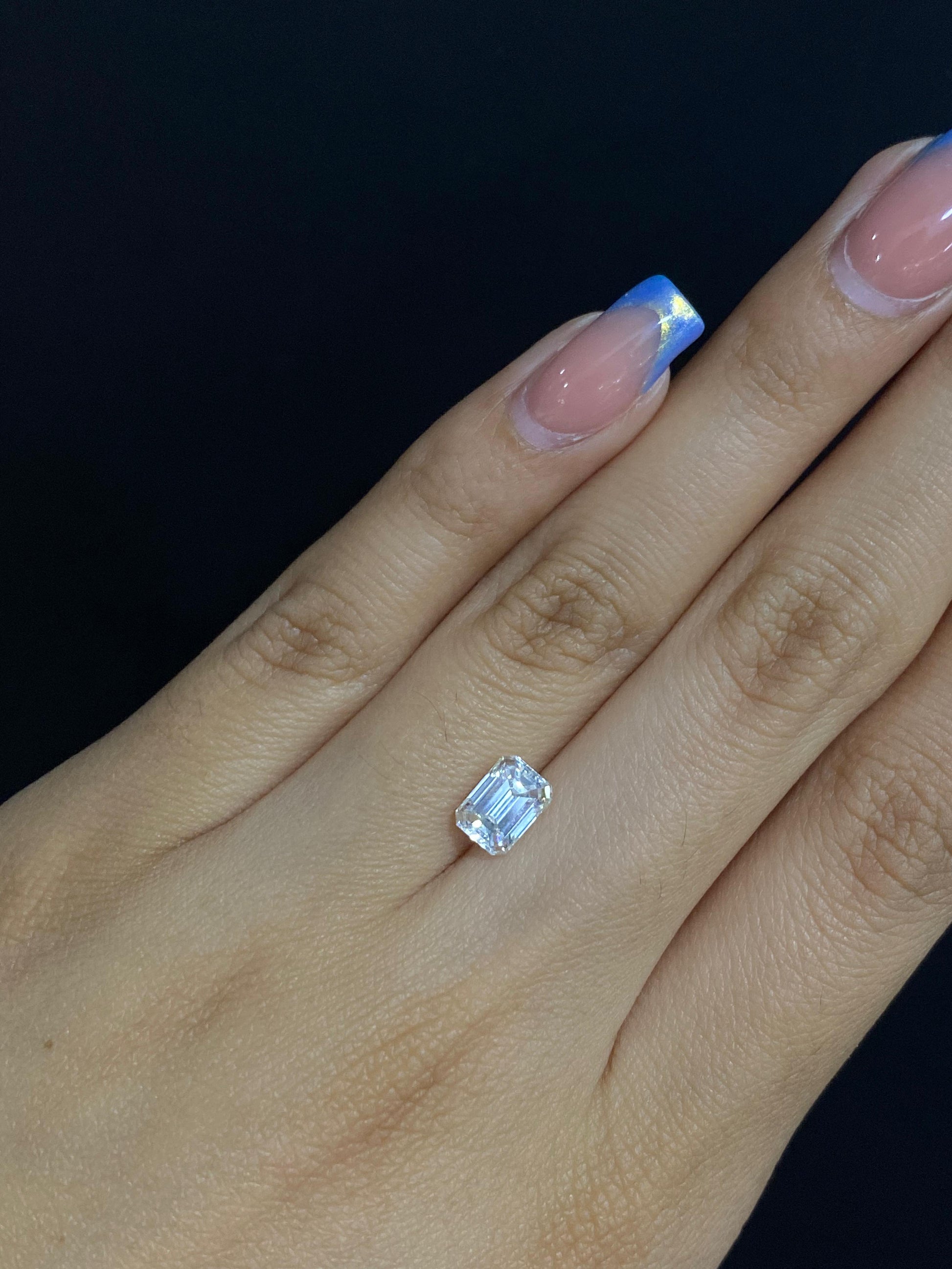 Esmeralda 1.02ct Diamante GIA