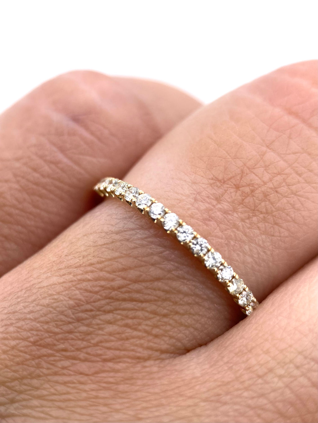 Churumbela Redonda 0.26ct Oro 14k Amarillo.            OF2348