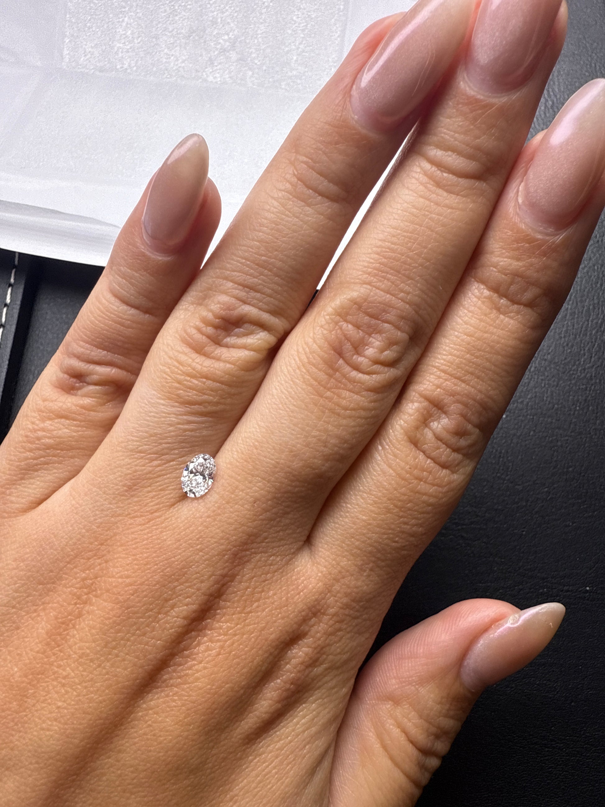 Oval 0.56ct Diamante GIA