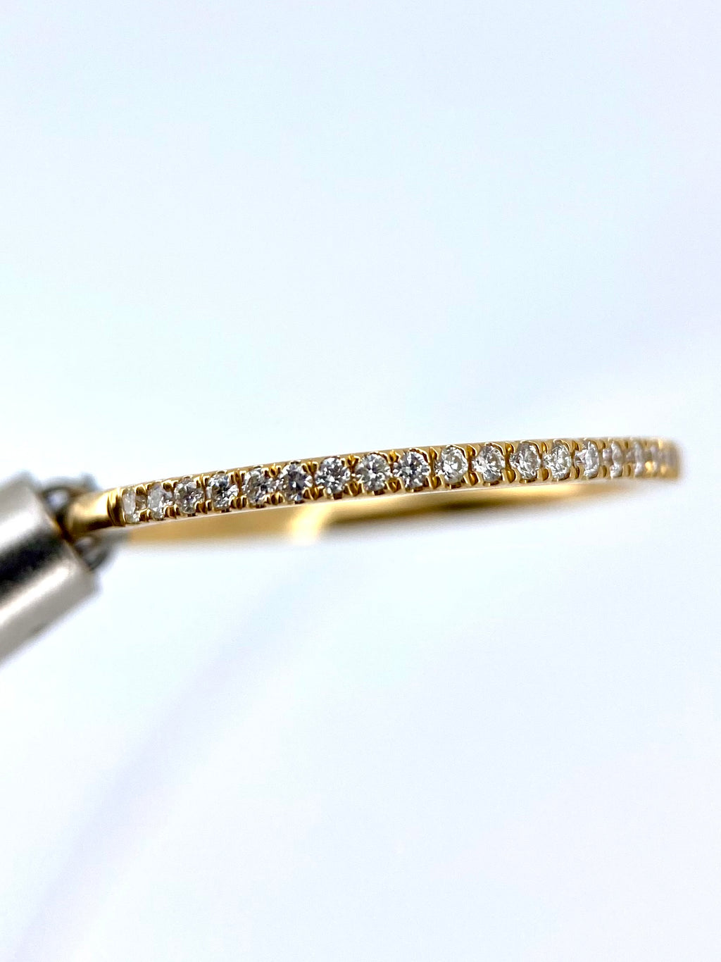 Churumbela Redonda 0.15ct Oro 14k Amarillo.            OF2349