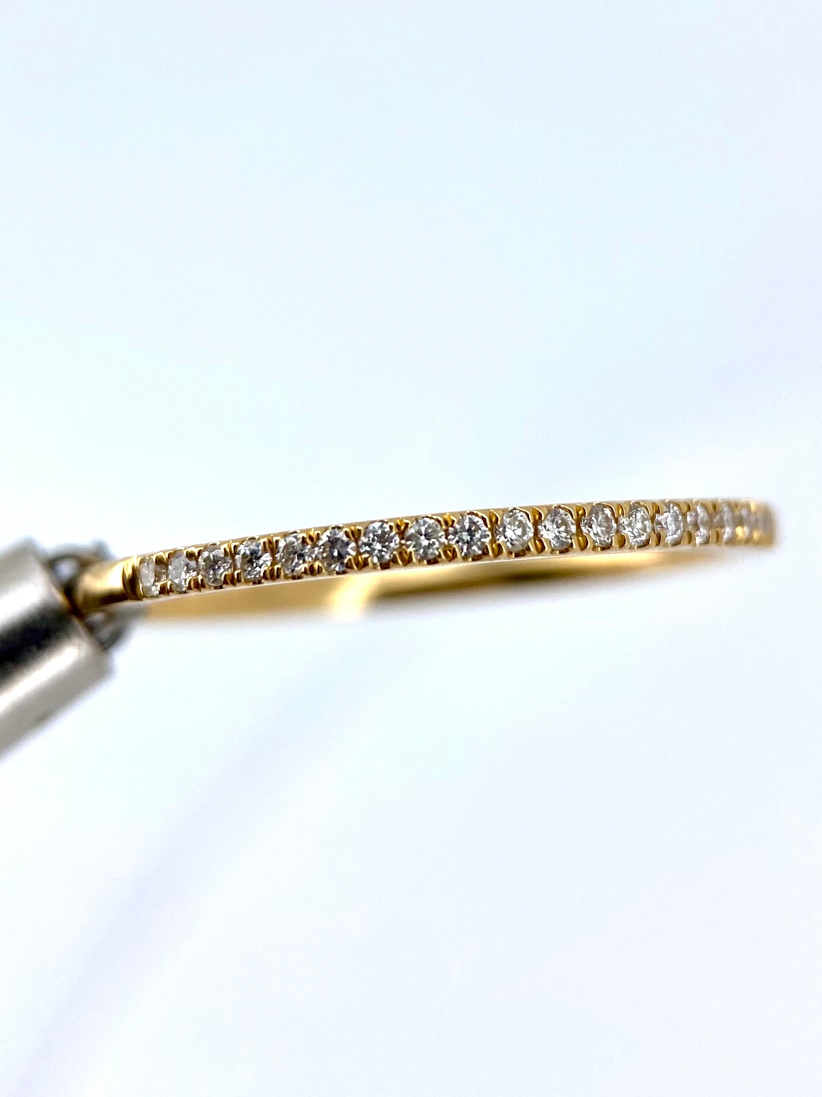 Churumbela Redonda 0.15ct Oro 14k Amarillo.            OF2349
