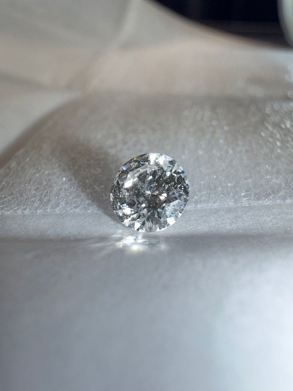 Redondo 0.52ct Diamante GIA