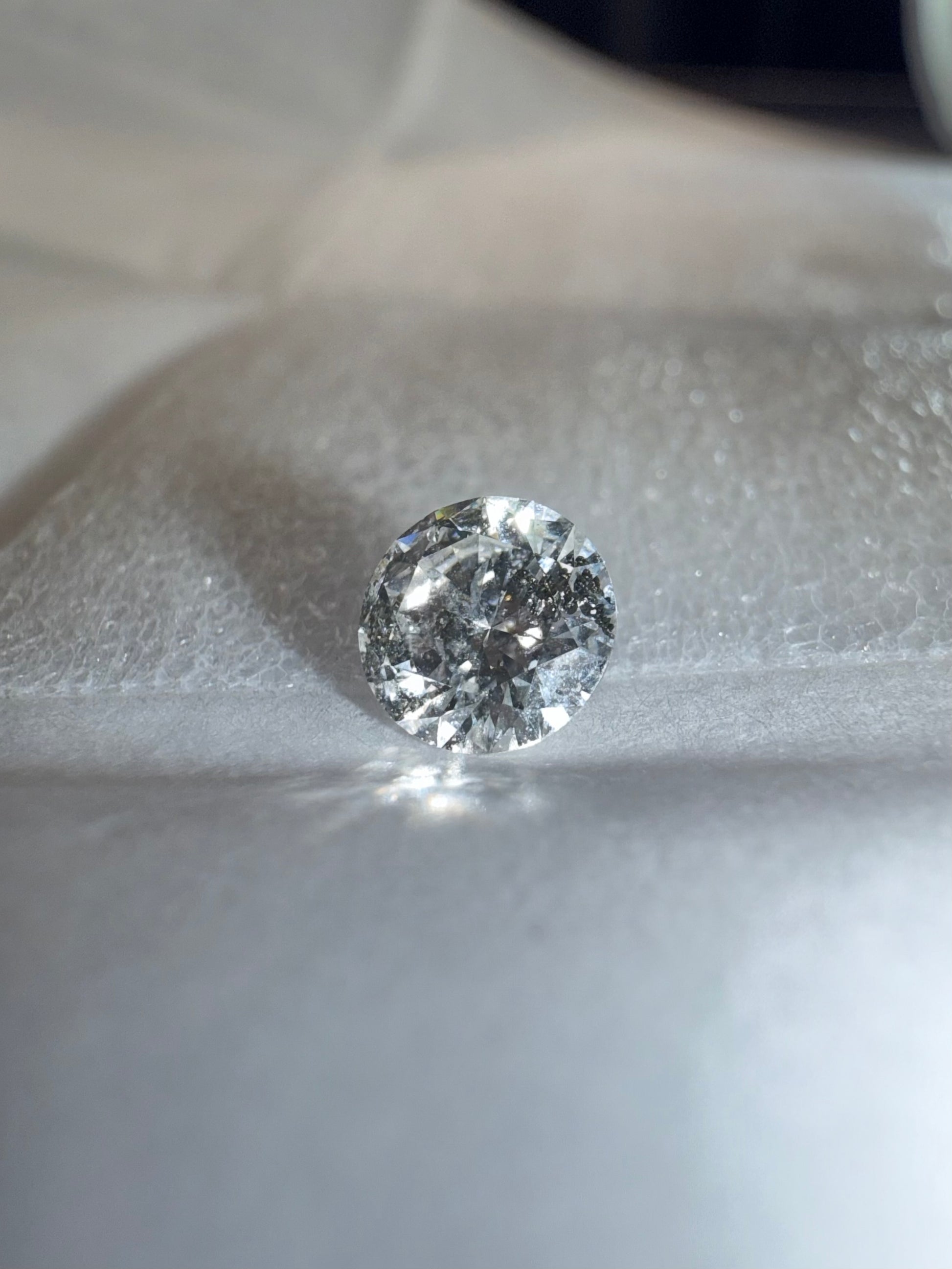 Redondo 0.52ct Diamante GIA