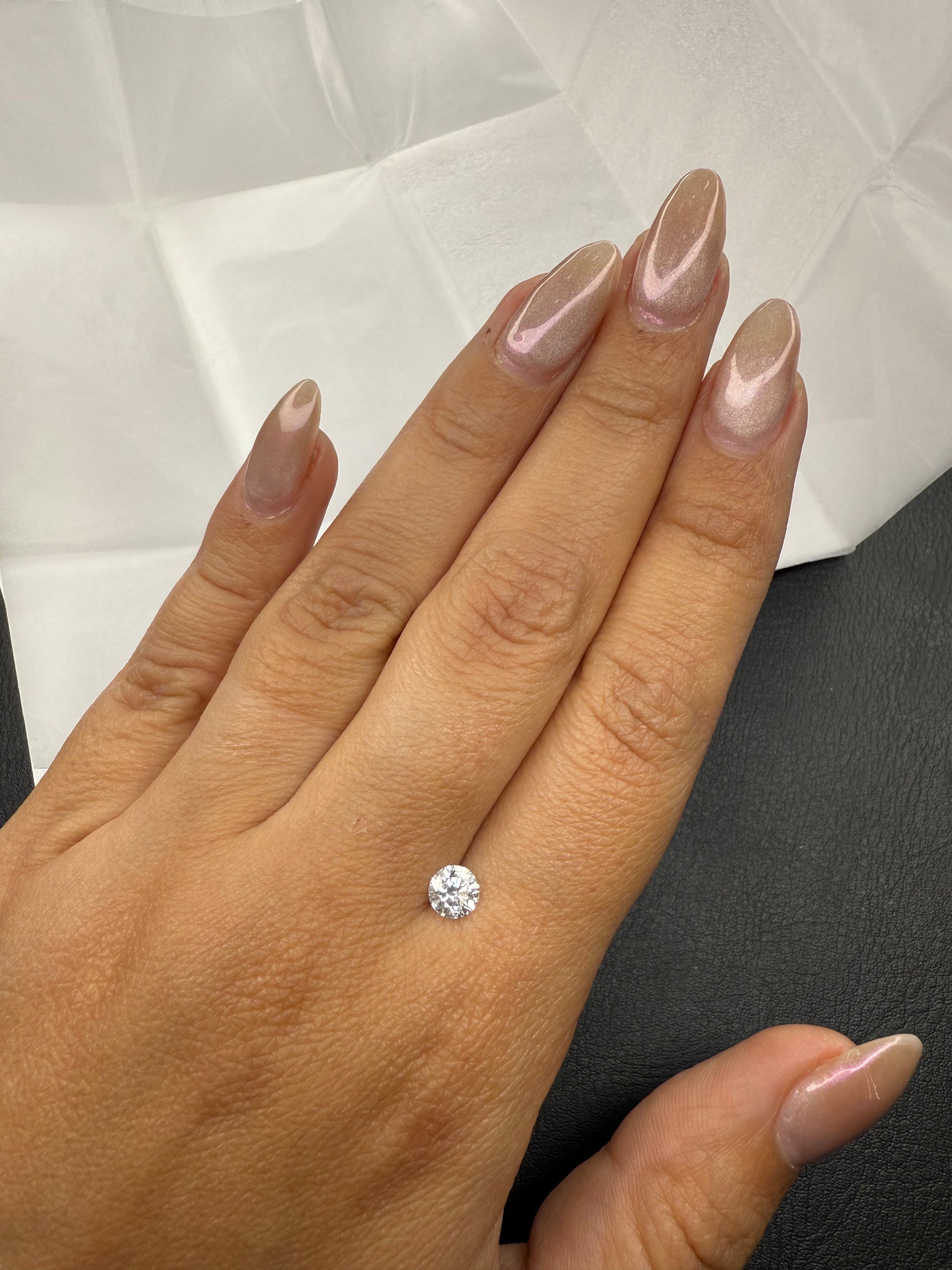 Redondo 0.54ct Diamante GIA