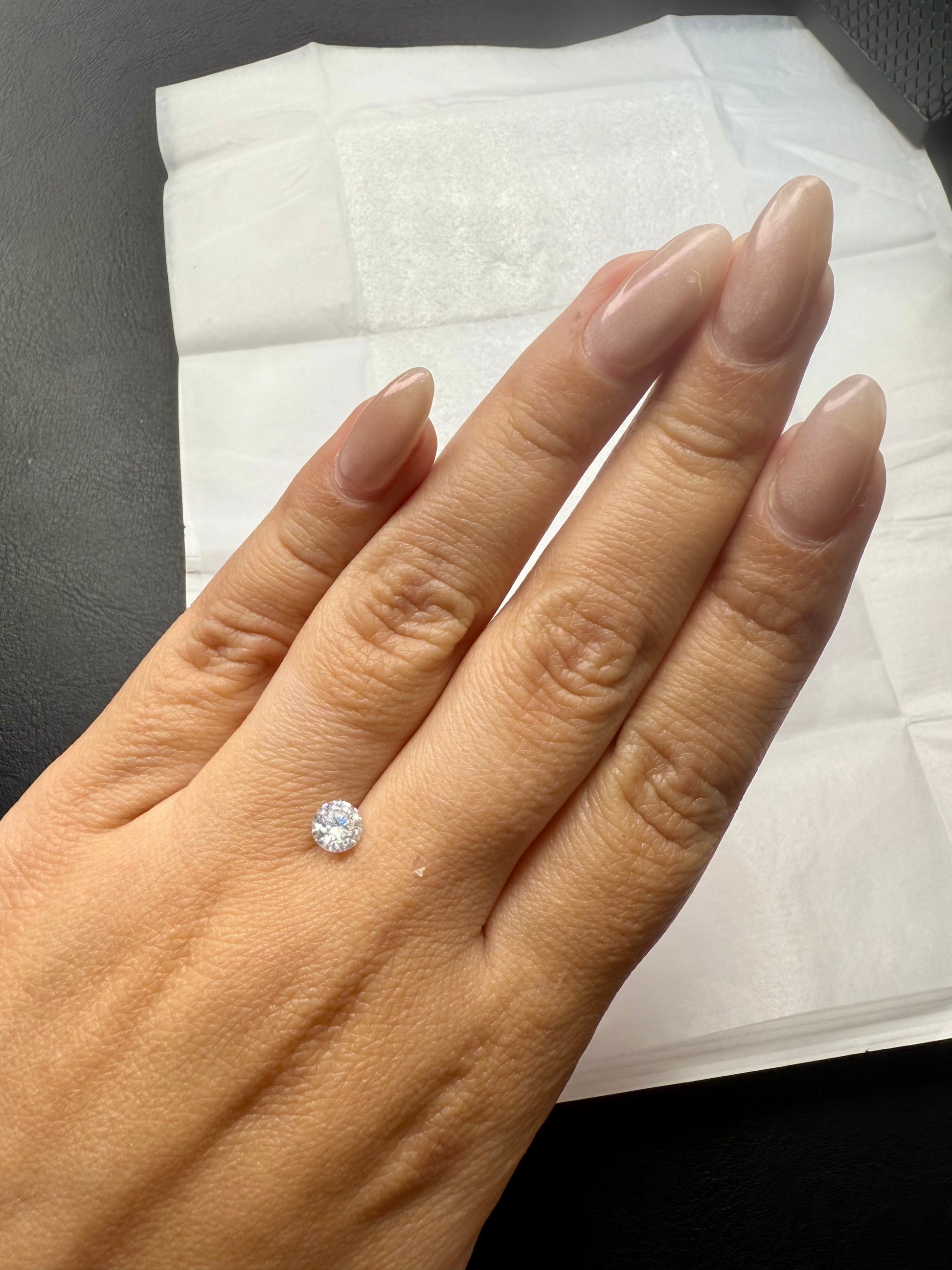 Redondo 0.70ct Diamante GIA
