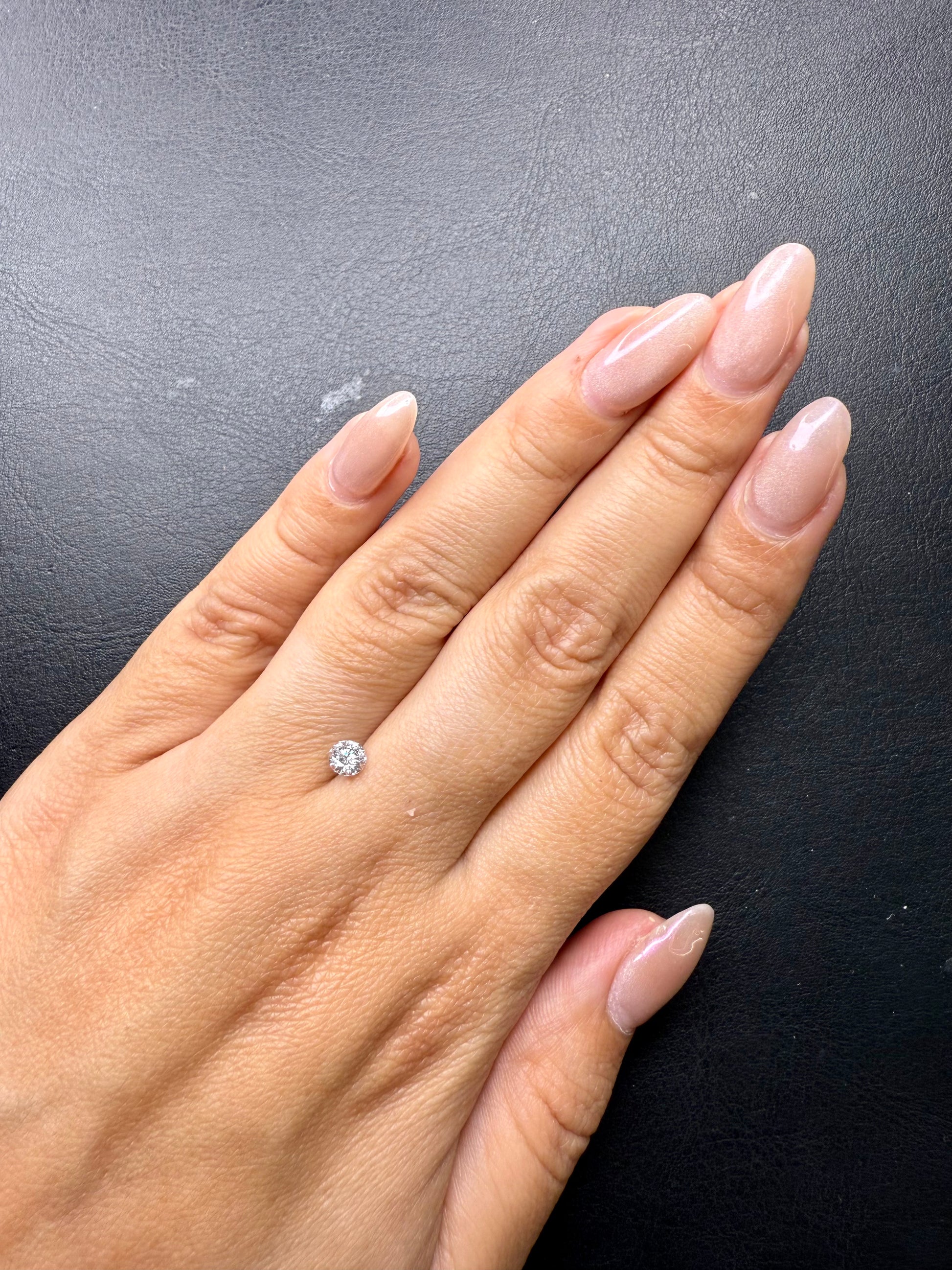 Redondo 0.40ct Diamante GIA
