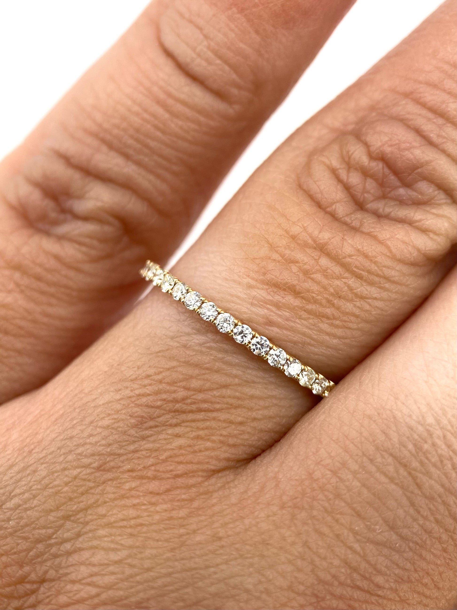 Churumbela Redonda 0.26ct Oro 14k Amarillo.            OF2348