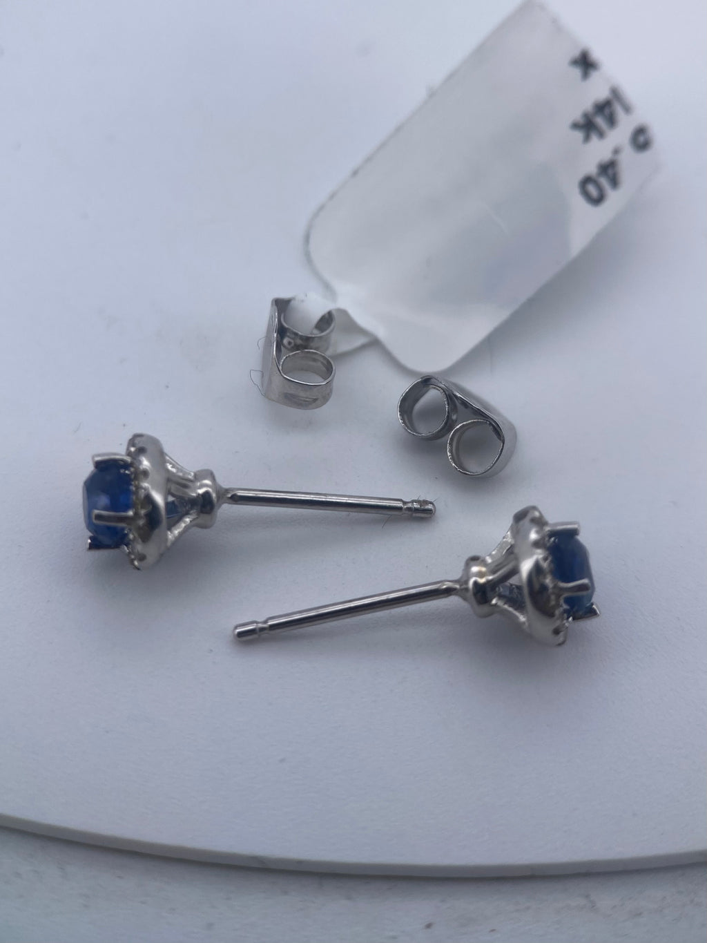 Broquel 0.15z+0.10c\u Oro 14k Blanco